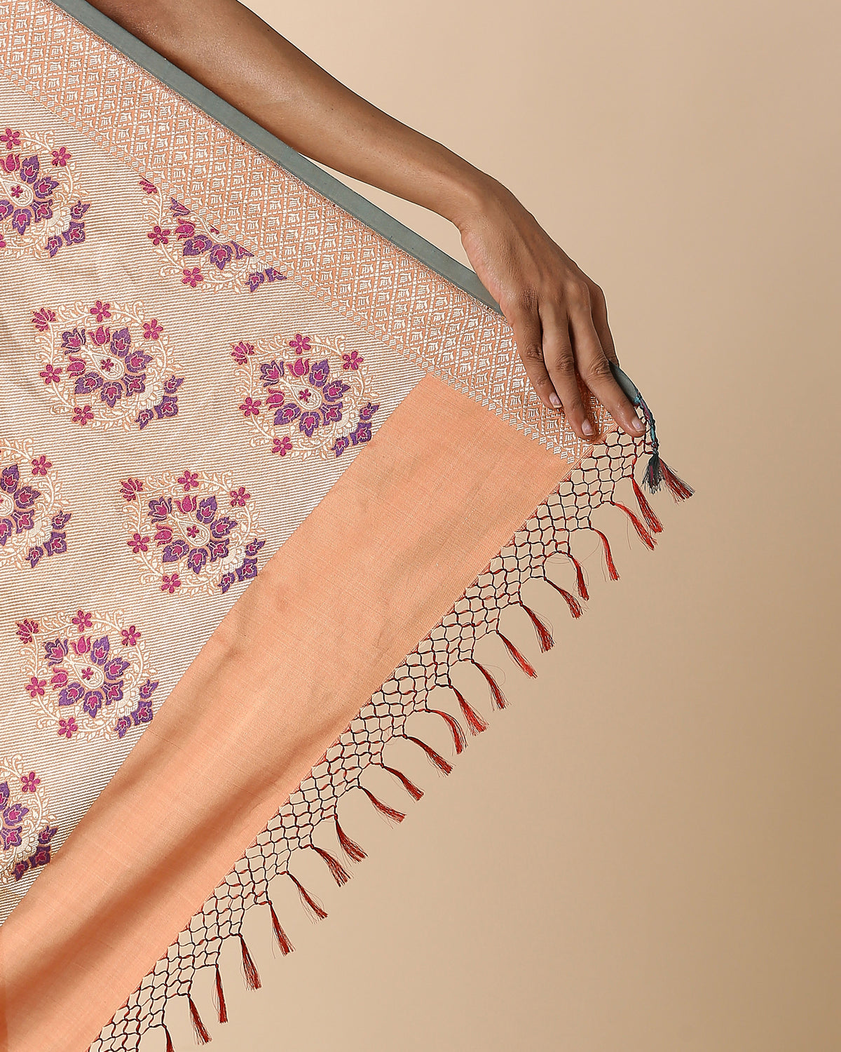 Lilian Banarasi Kadwa Silk Saree