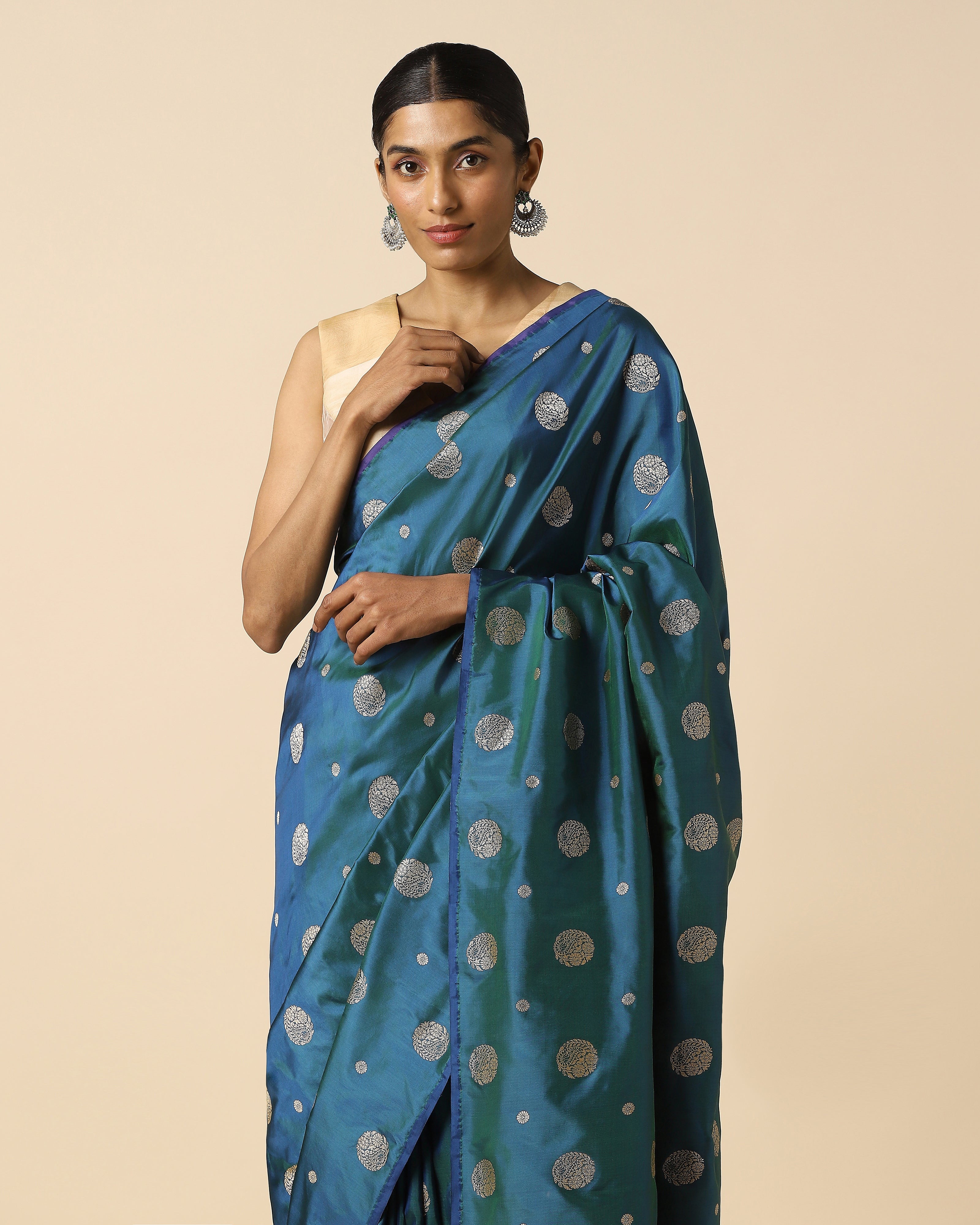 Arishna Banarasi Kadwa Silk Saree