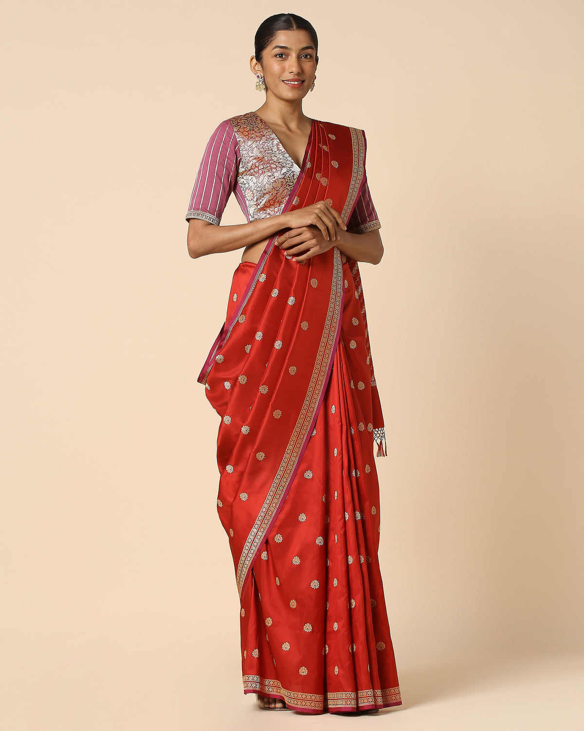Amarwati Banarasi Kadwa Silk Saree