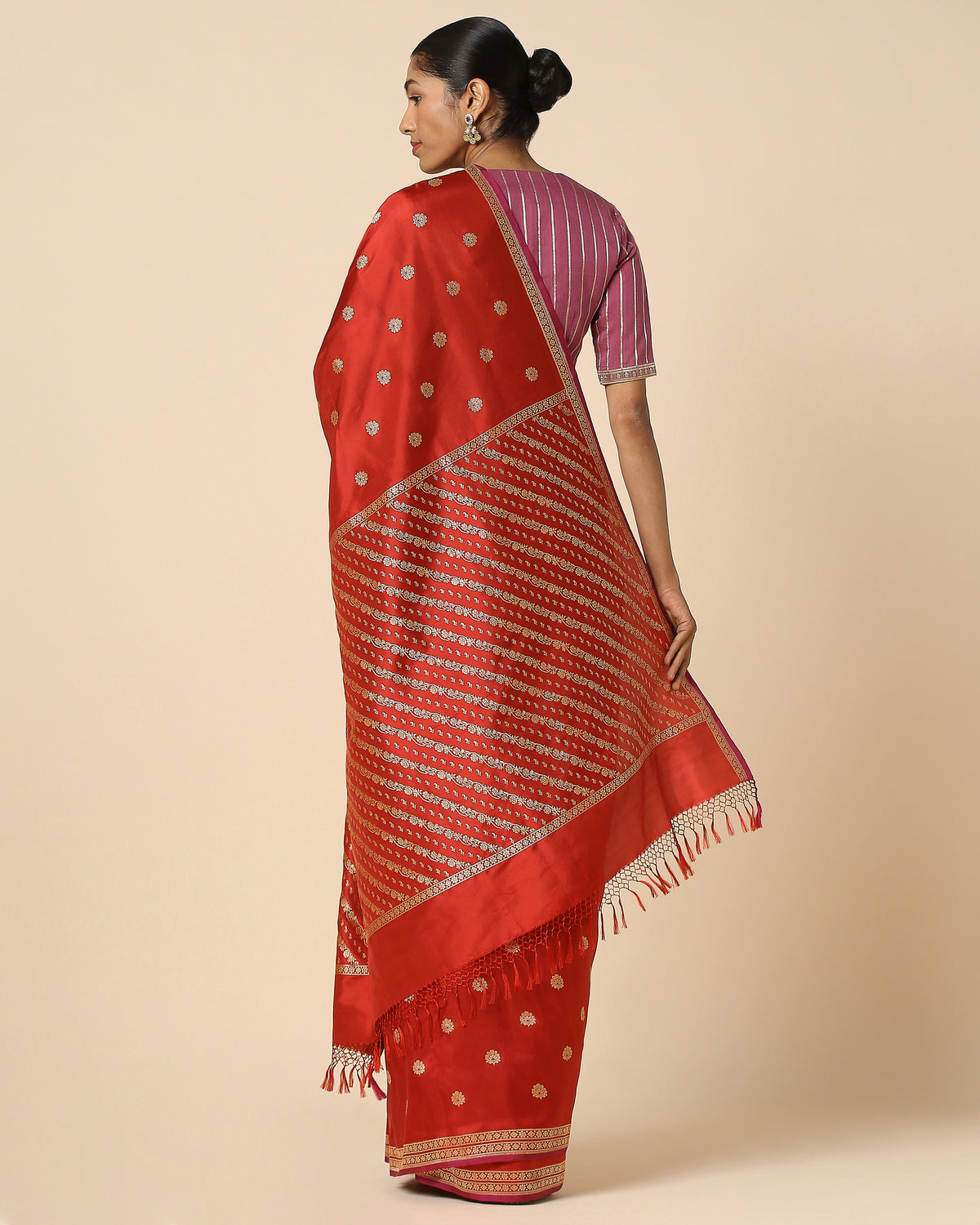 Amarwati Banarasi Kadwa Silk Saree