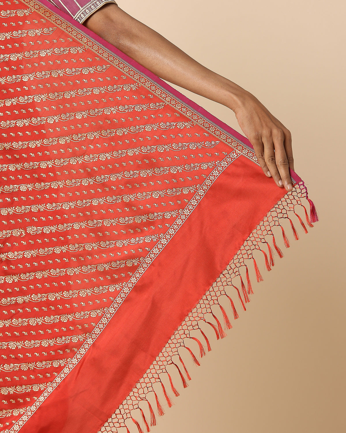Amarwati Banarasi Kadwa Silk Saree