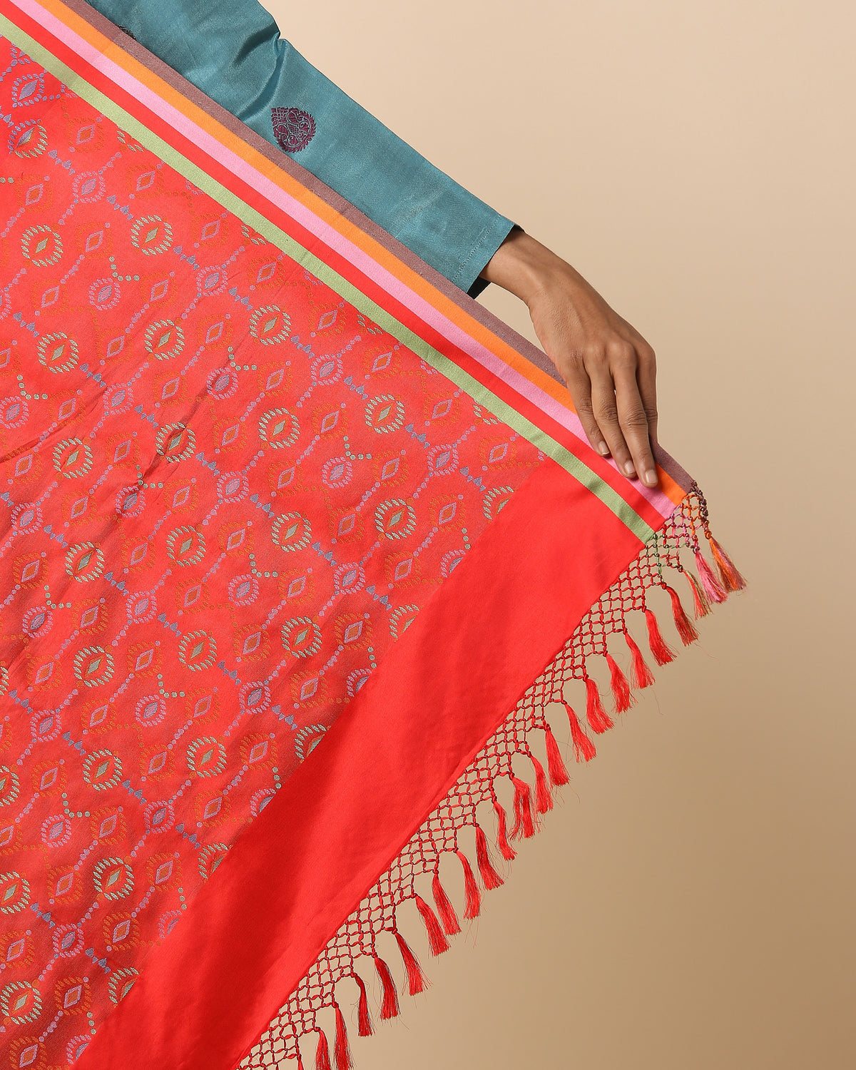 Lavni Banarasi Tanchoi Silk Saree