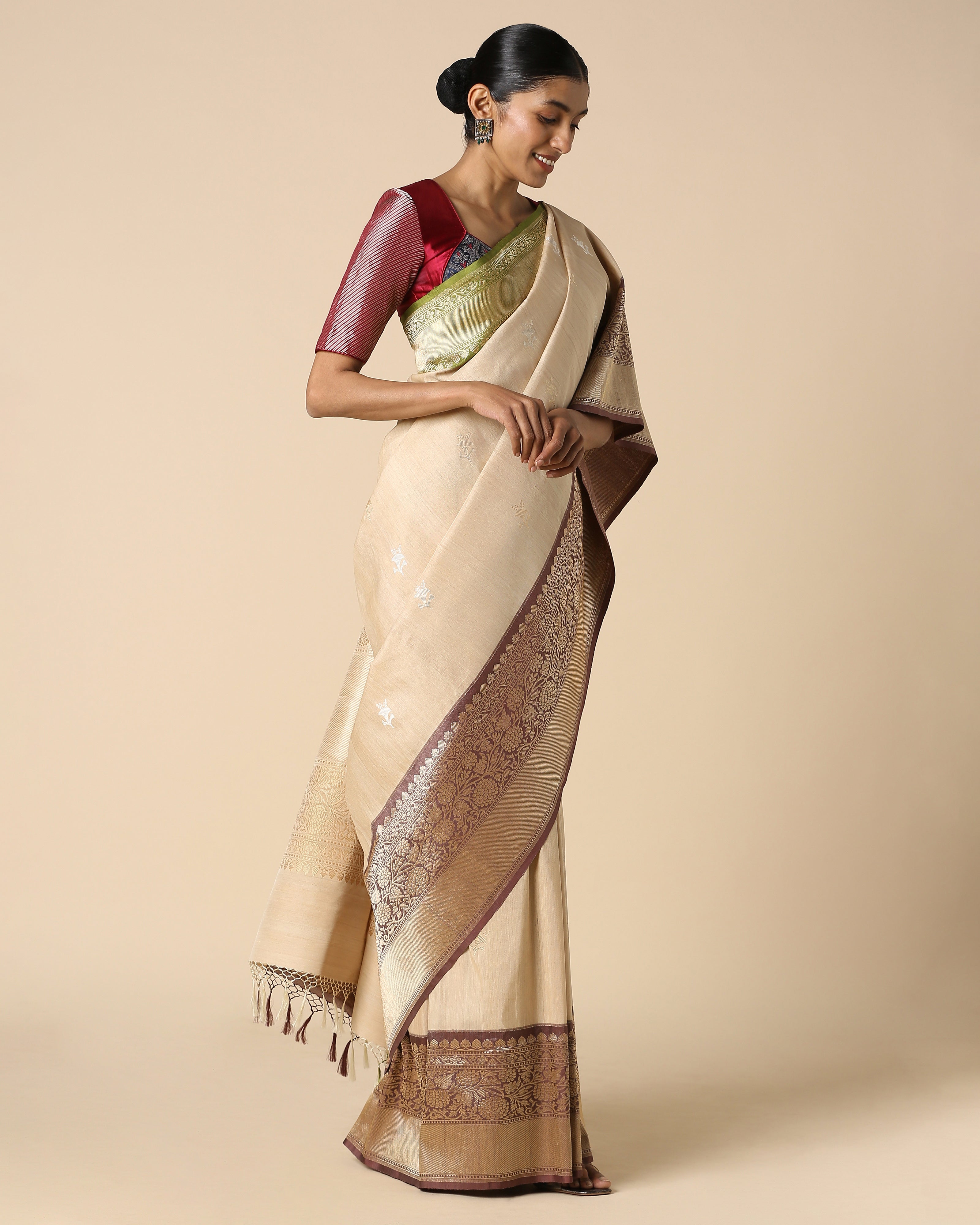 Sarva Banarasi Kadwa Silk Saree