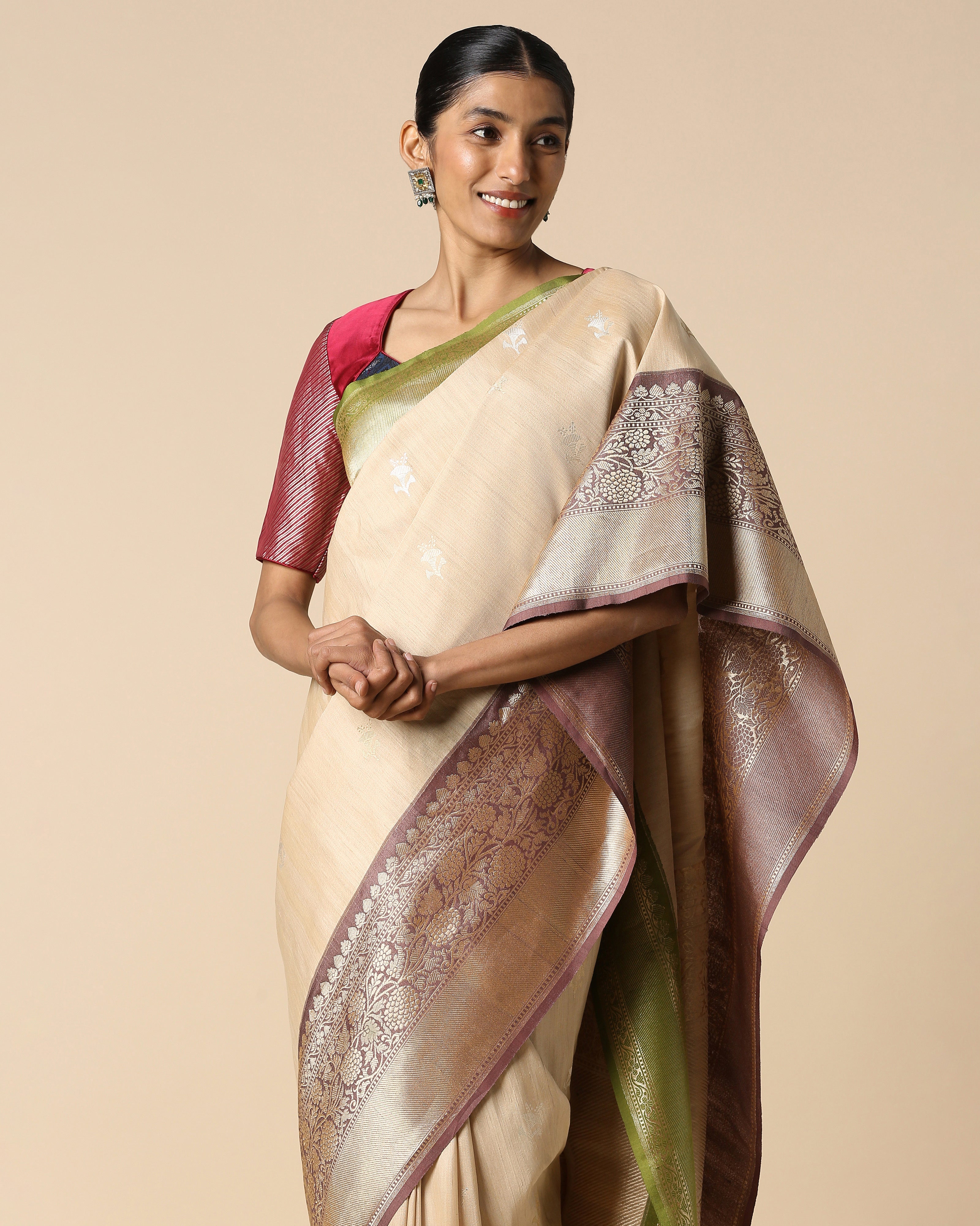 Sarva Banarasi Kadwa Silk Saree