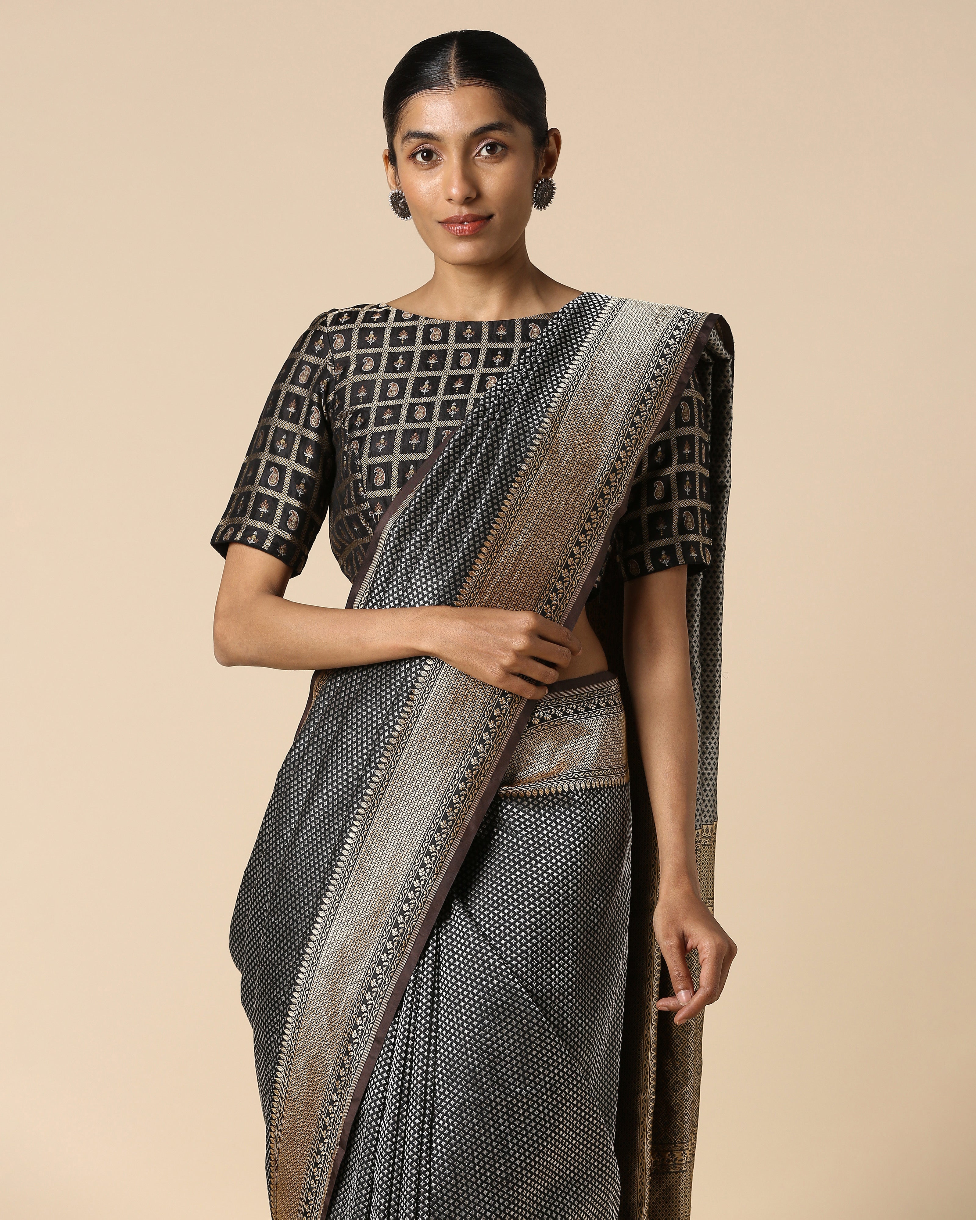 Haniya Banarasi Kadwa Silk Saree