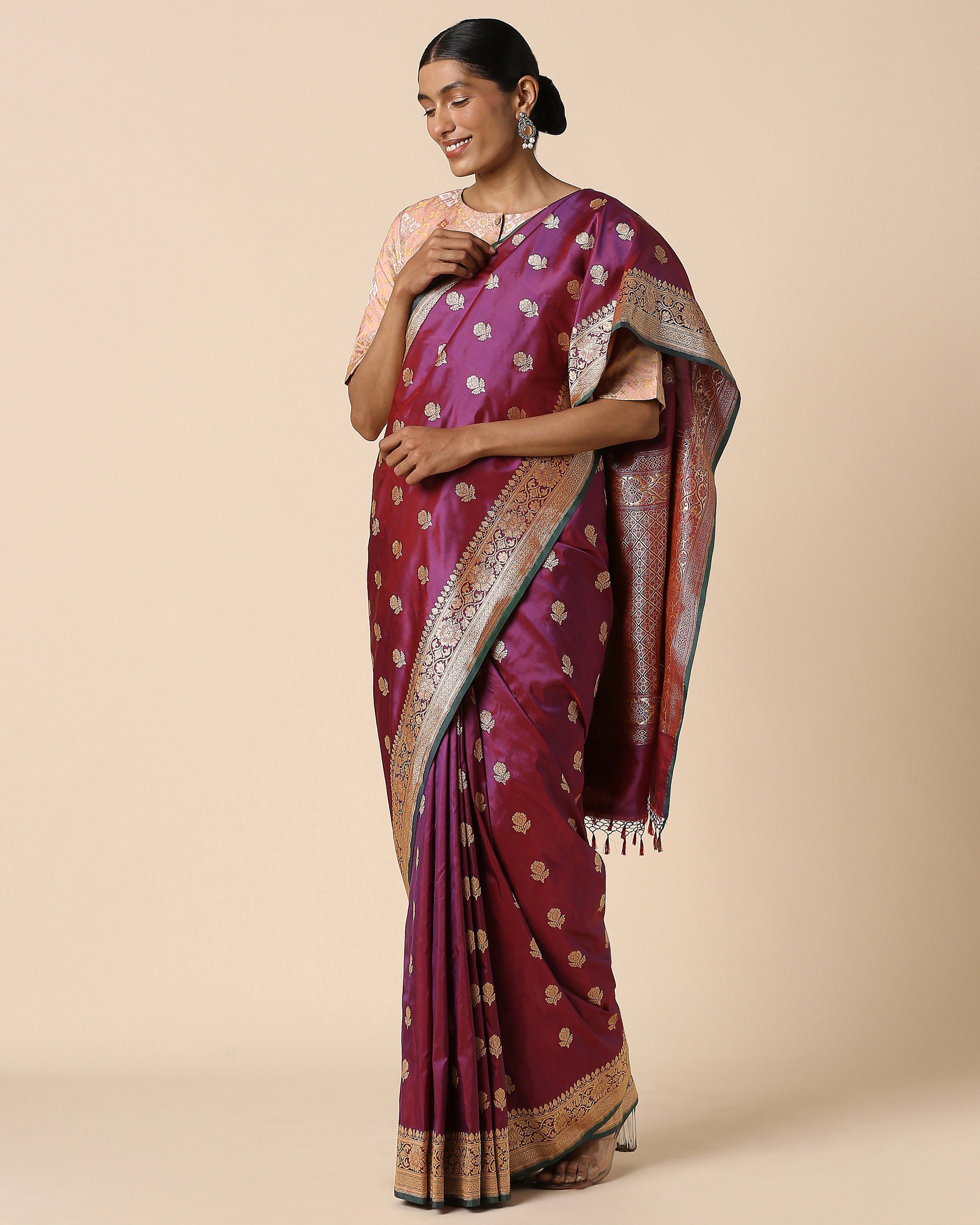 Aniki Banarasi Kadwa Silk Saree