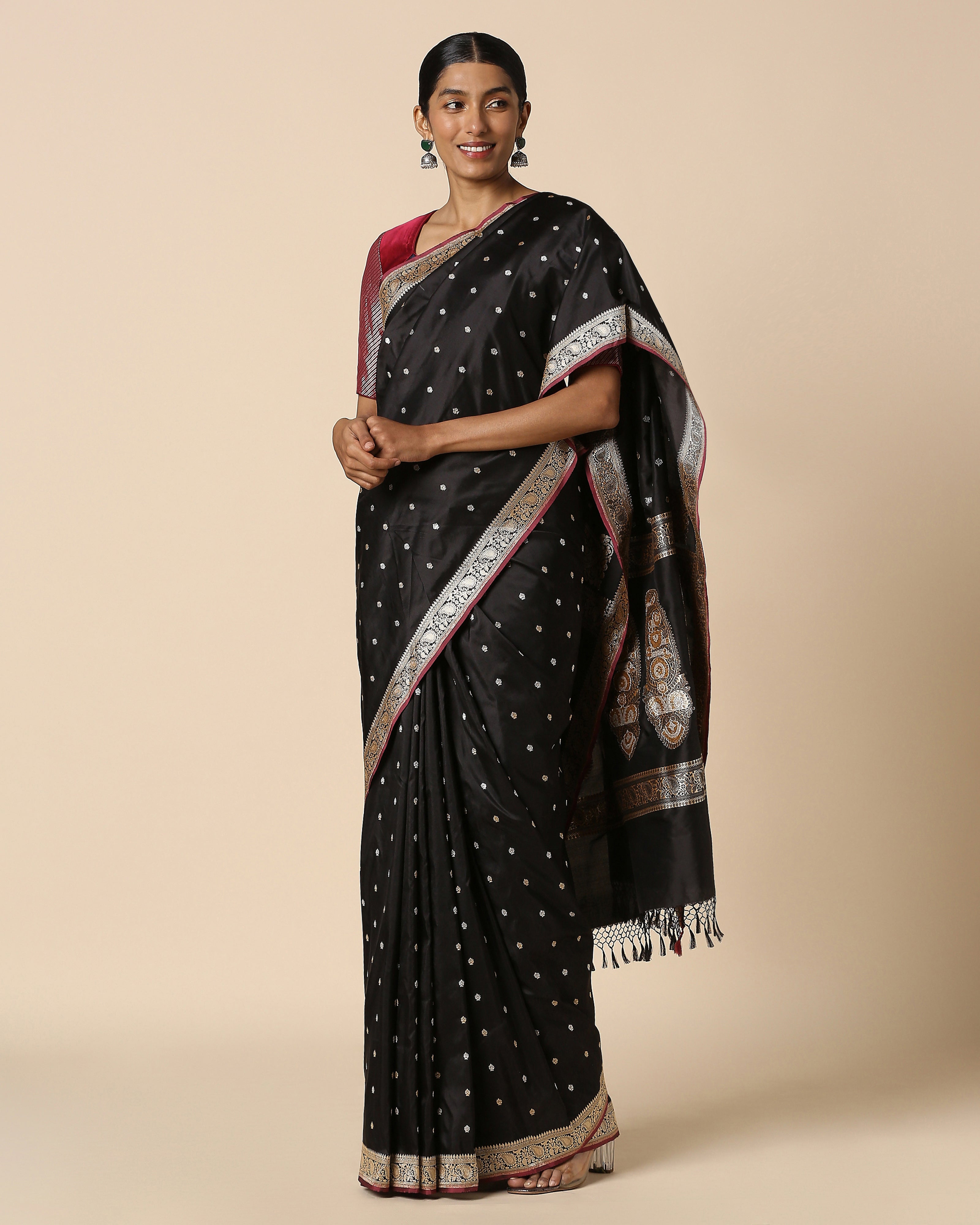 Brishti Banarasi Kadwa Silk Saree