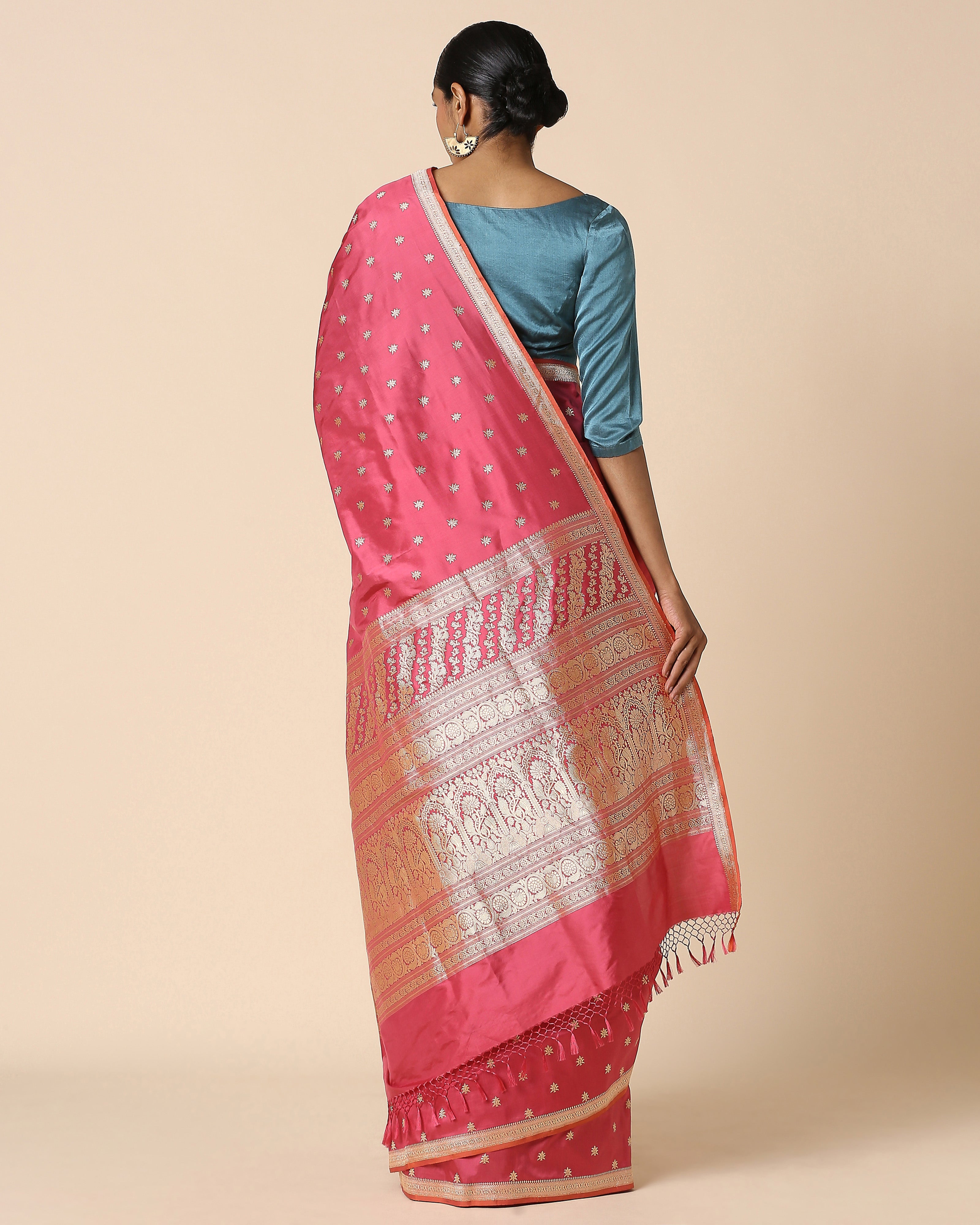 Meeri Banarasi Kadwa Silk Saree