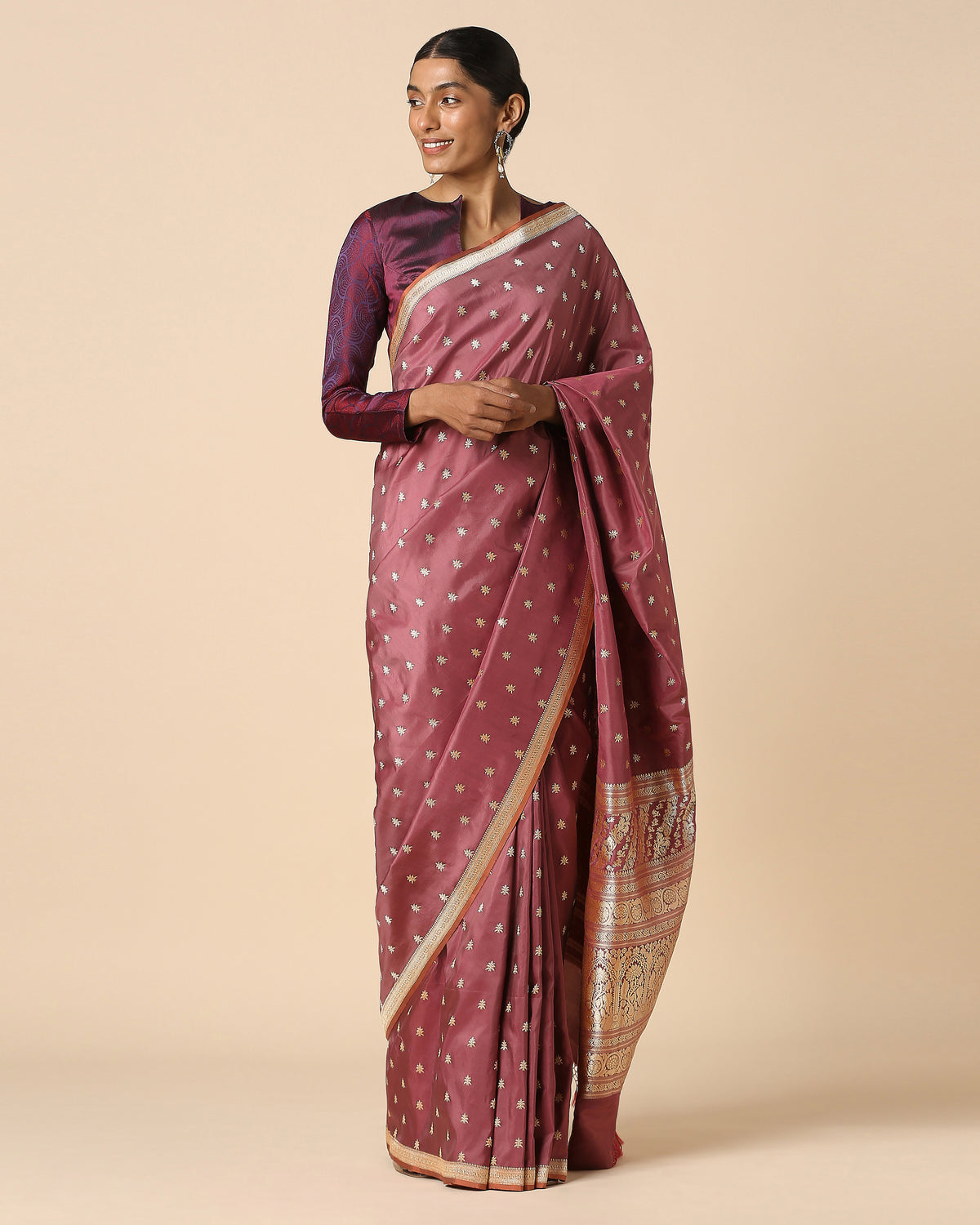 Meeri Banarasi Kadwa Silk Saree