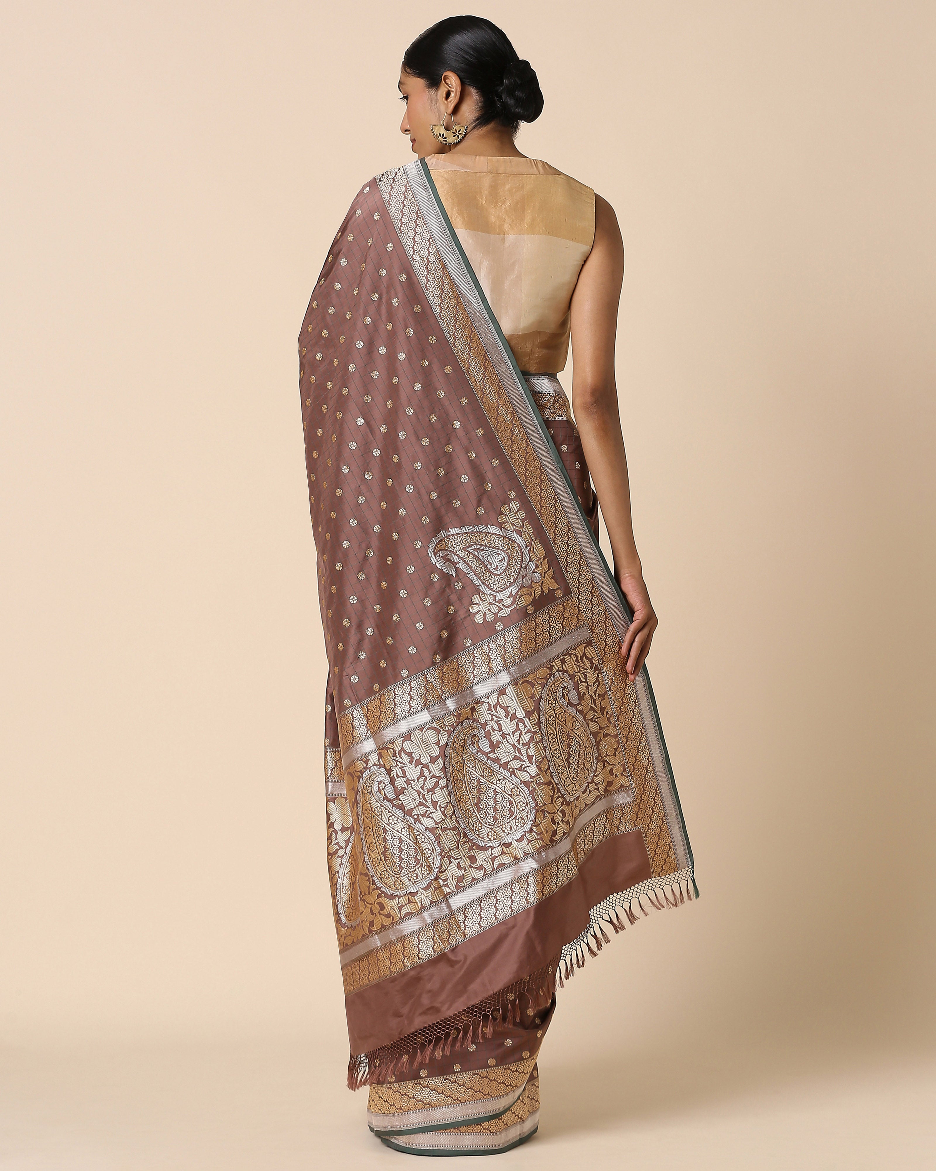 Saulika Banarasi Kadwa Silk Saree