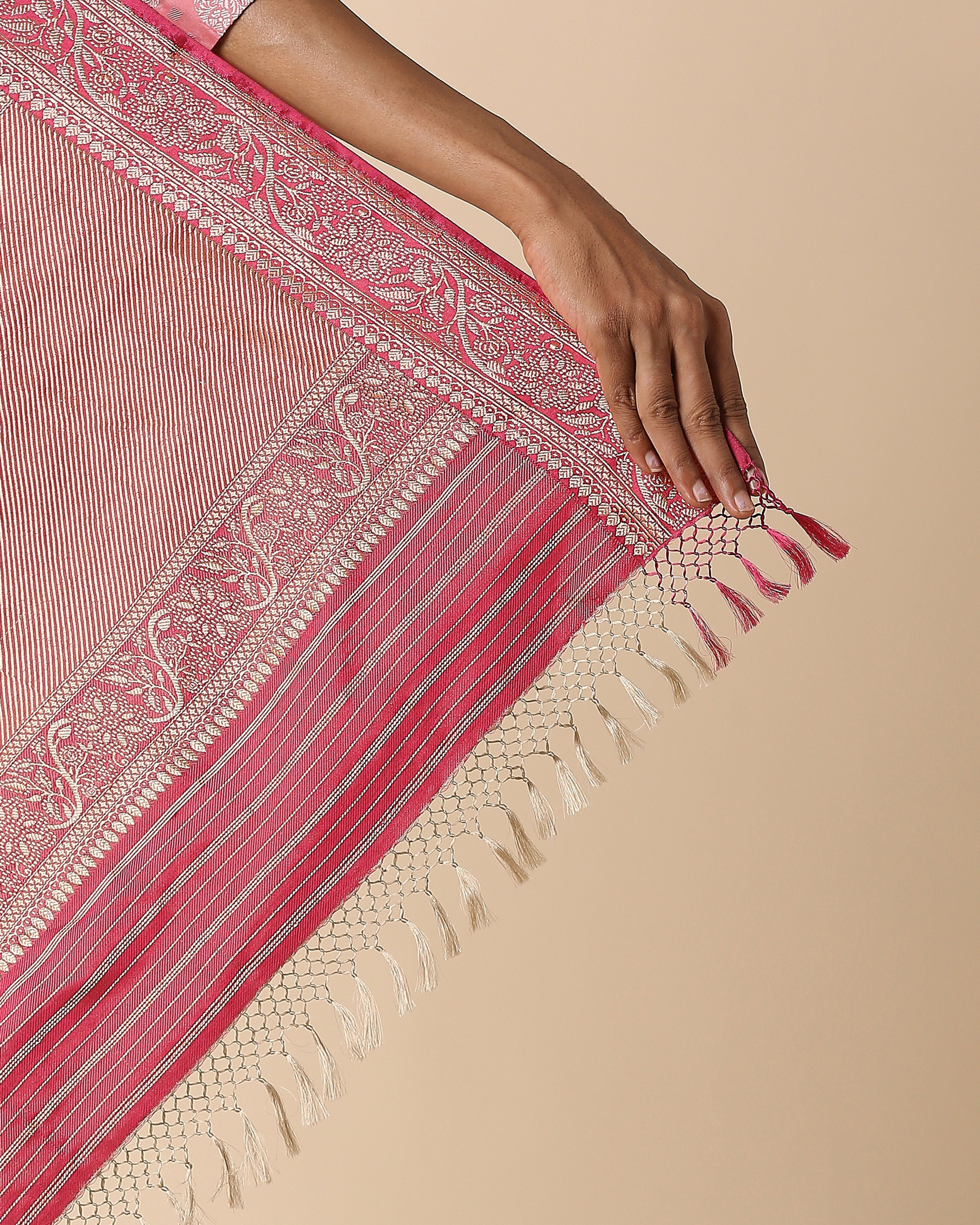Parusa Banarasi Kadwa Silk Saree