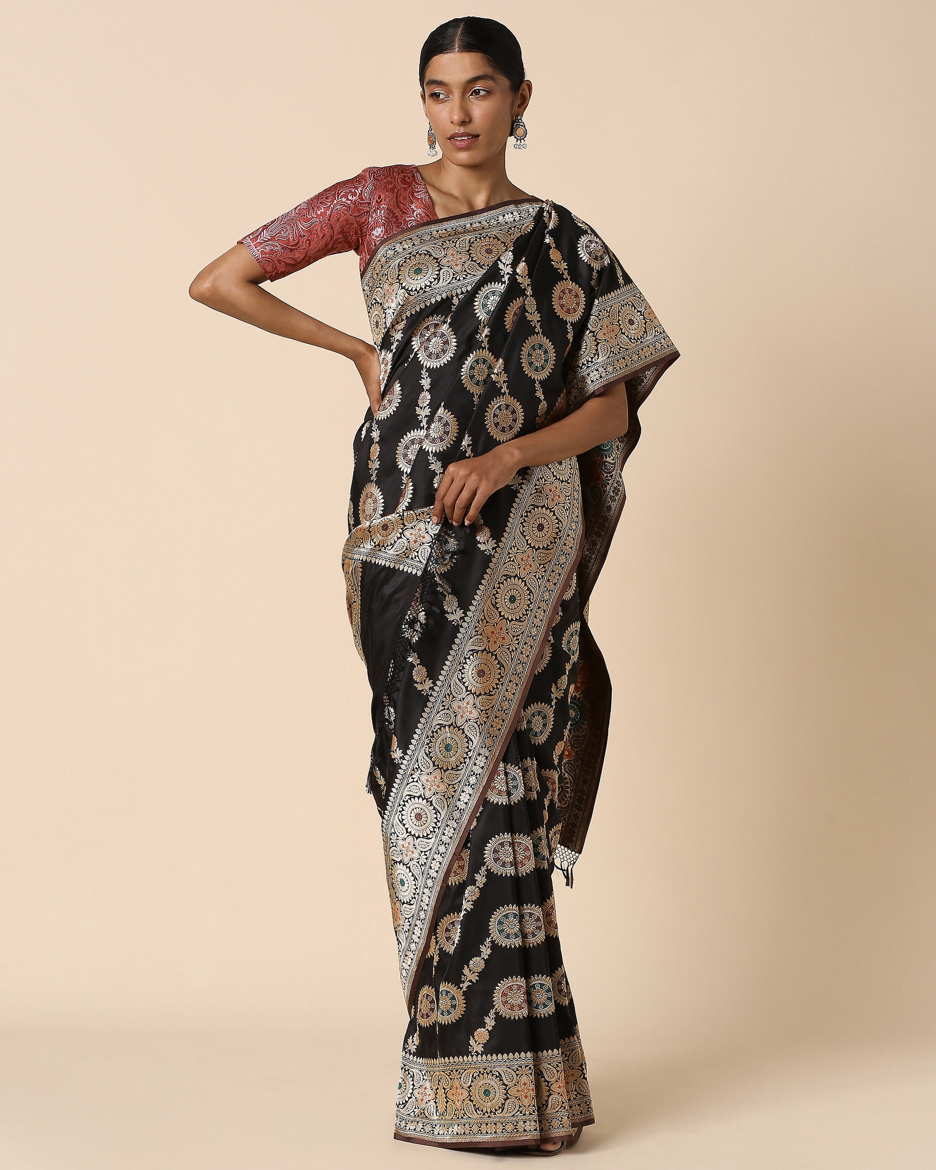 Kripa Banarasi Kadwa Silk Saree