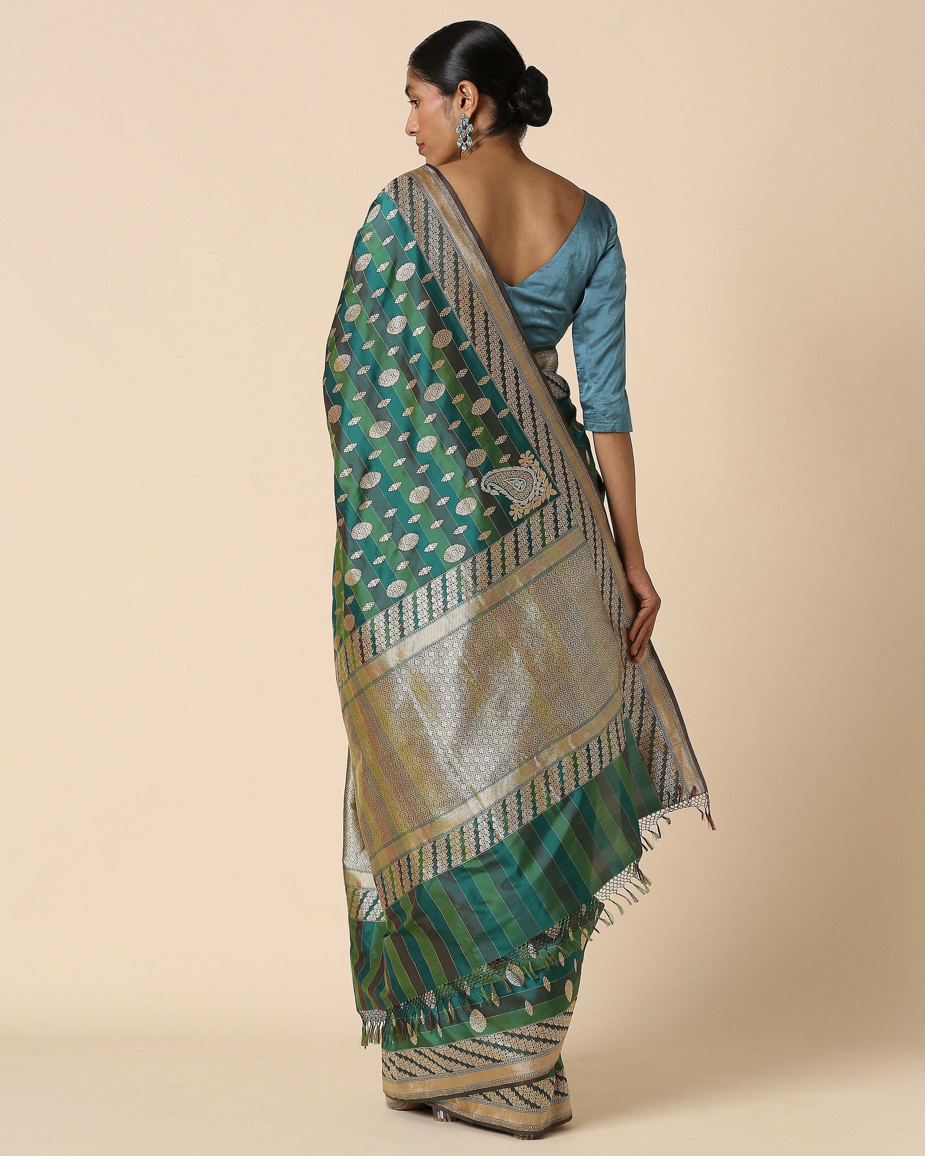 Bakhu Banarasi Kadwa Silk Saree
