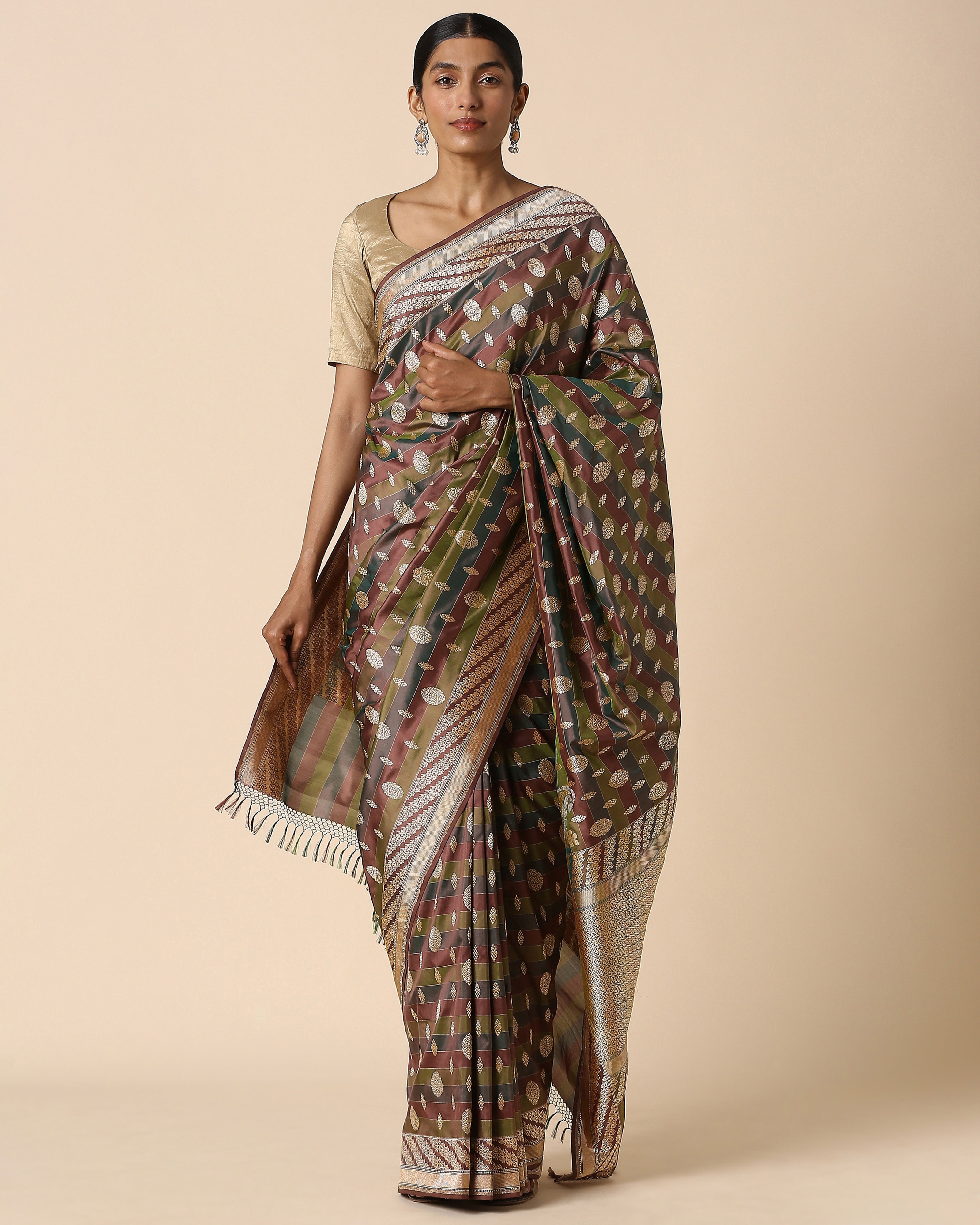 Bakhu Banarasi Kadwa Silk Saree