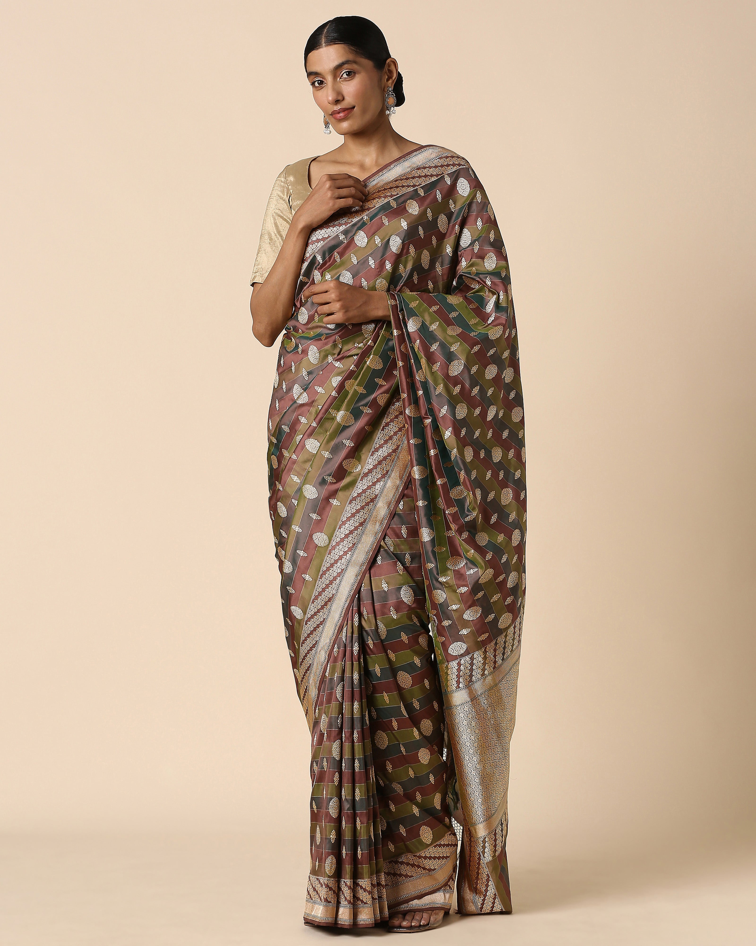 Bakhu Banarasi Kadwa Silk Saree