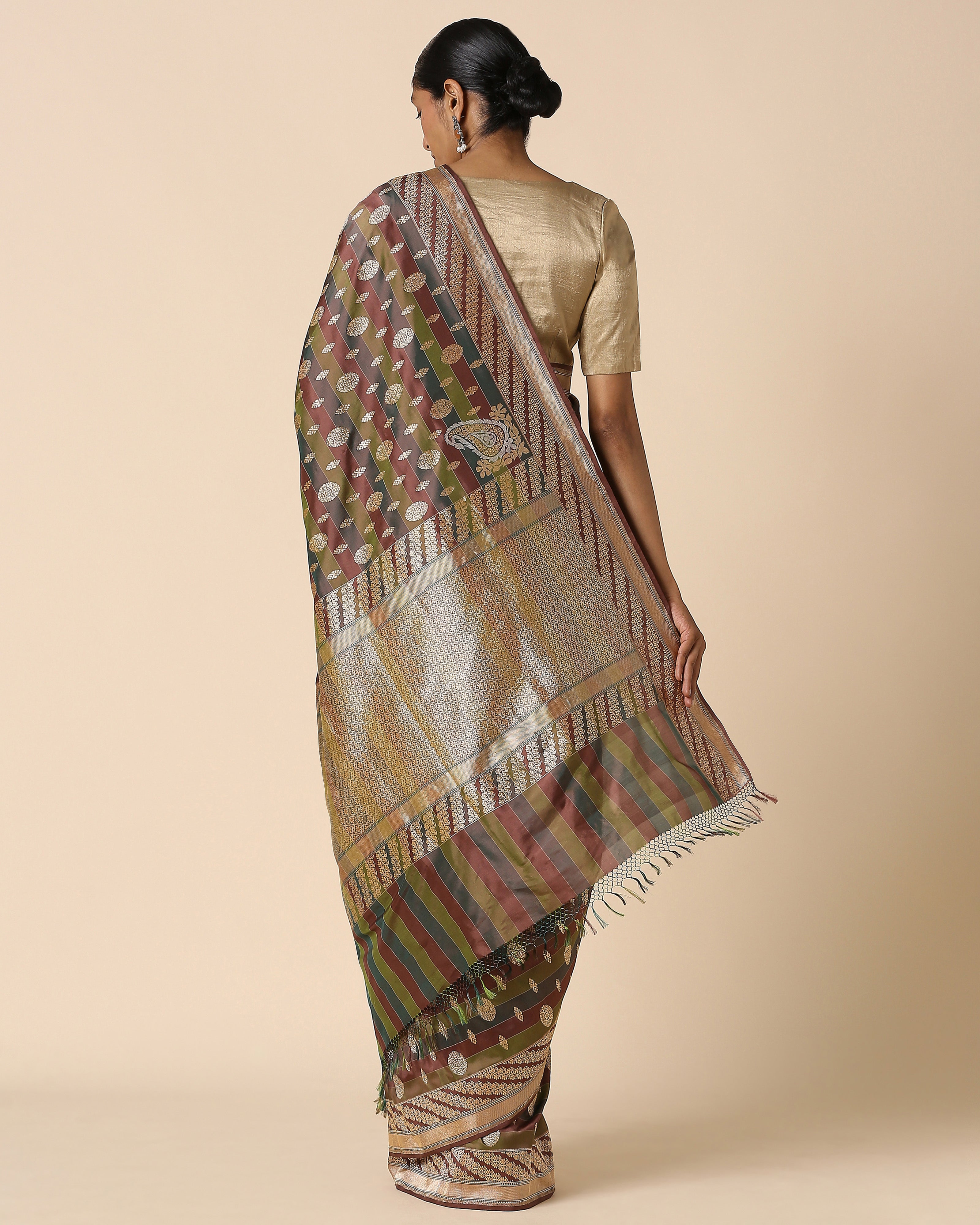 Bakhu Banarasi Kadwa Silk Saree