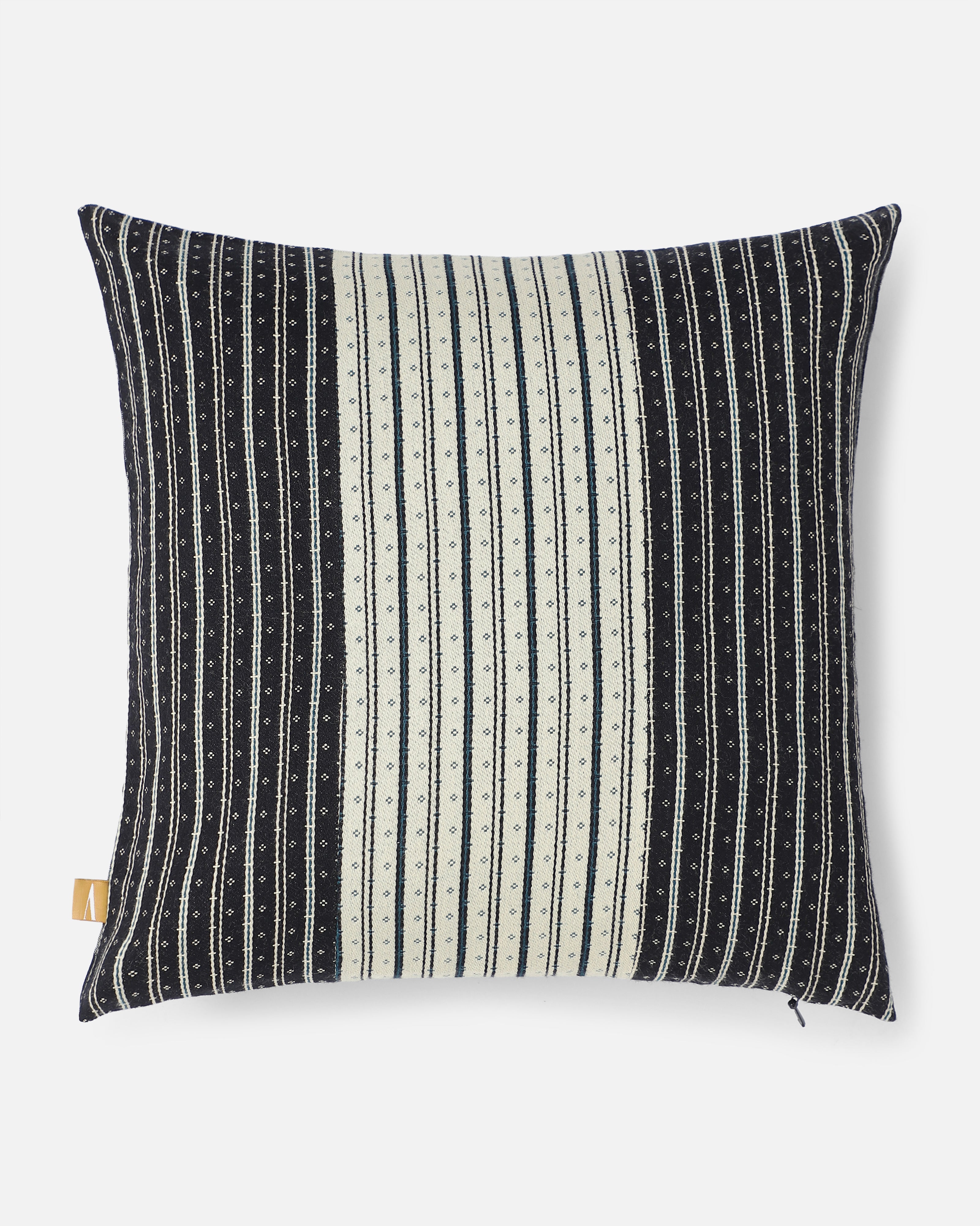 Srejal Pochampally Warp Ikat Cotton Cushion Cover