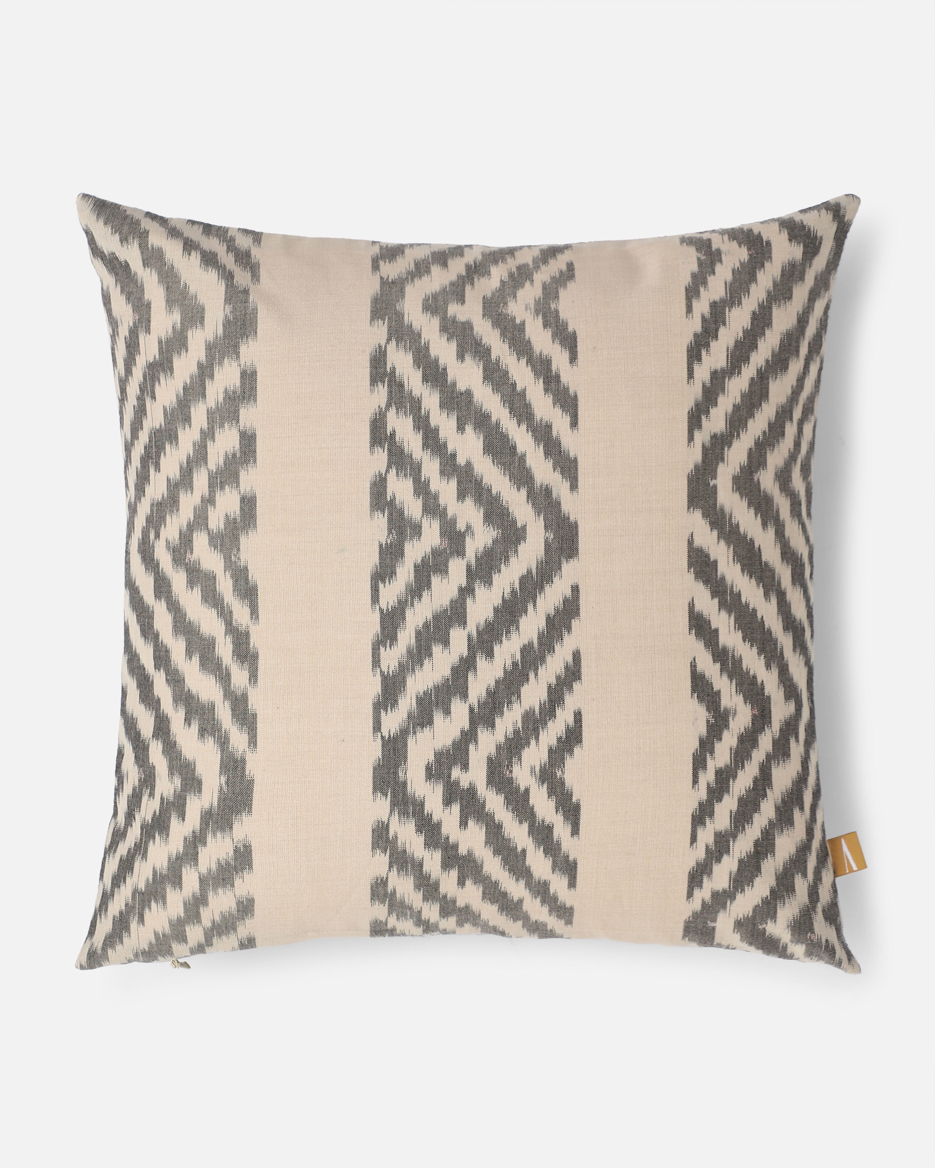 Srejal Pochampally Warp Ikat Cotton Cushion Cover