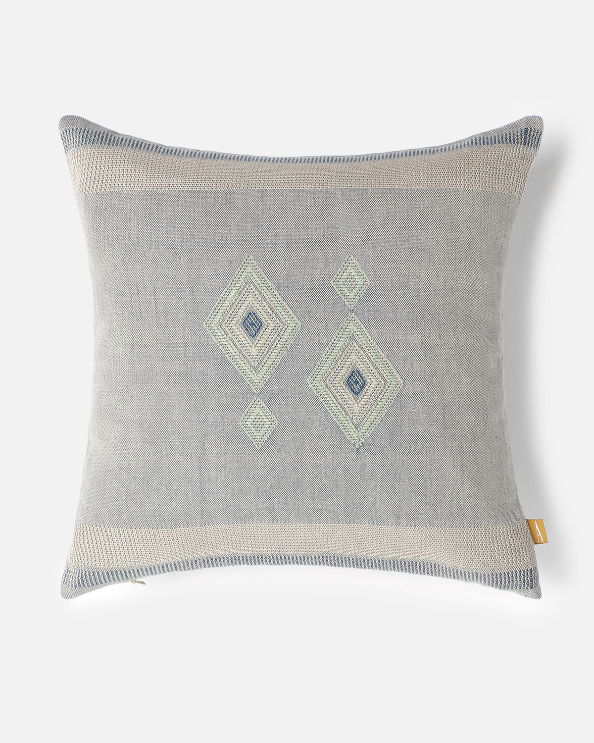 Spain Bhujodi Extra Weft Cotton Cushion Cover