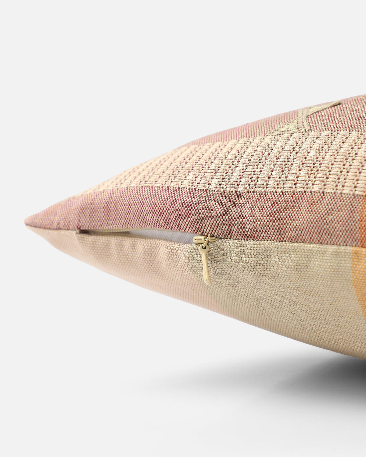 Sannay Bhujodi Extra Weft Cotton Cushion Cover