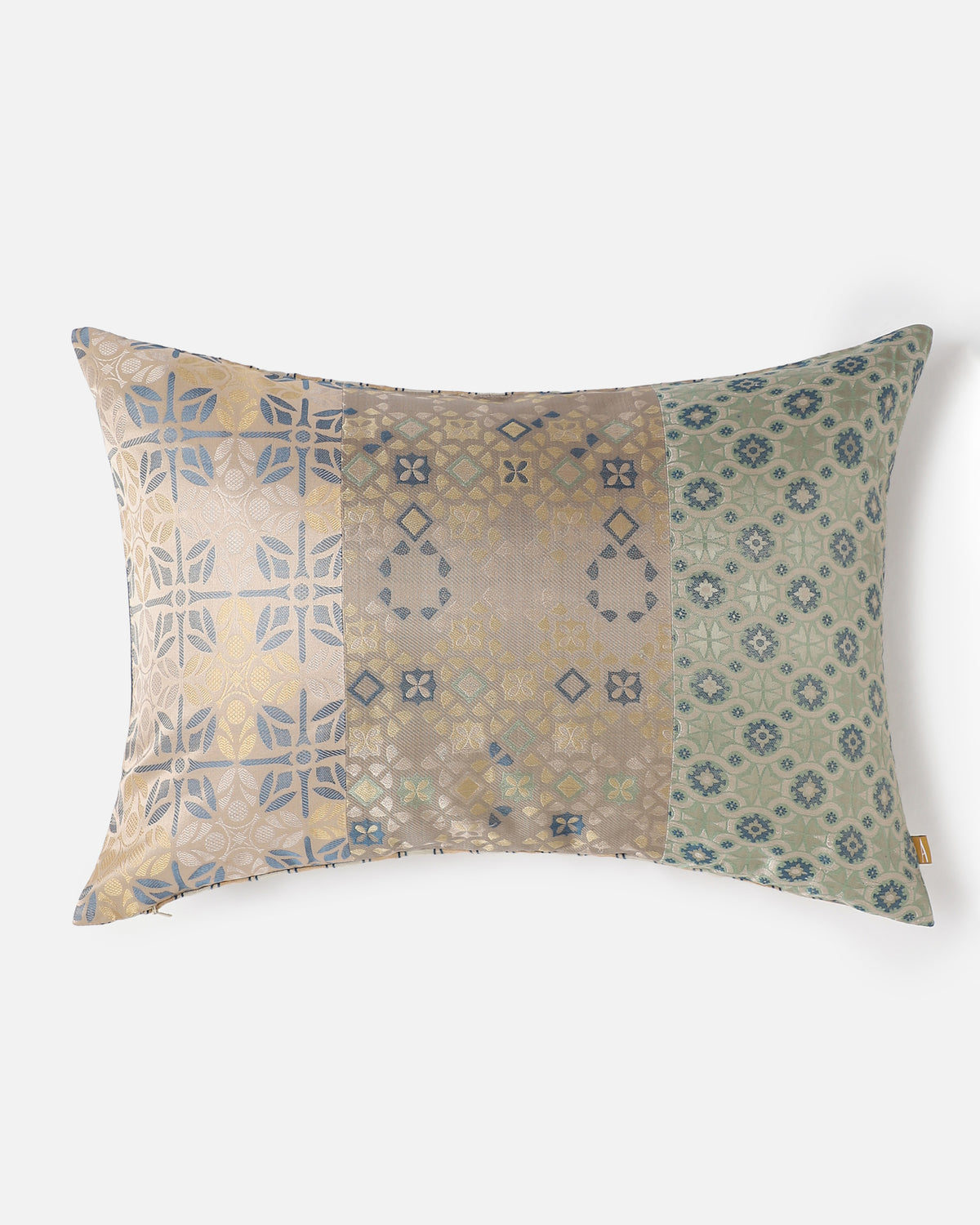 Alvaro Banarasi Tanchoi Silk Cushion Cover