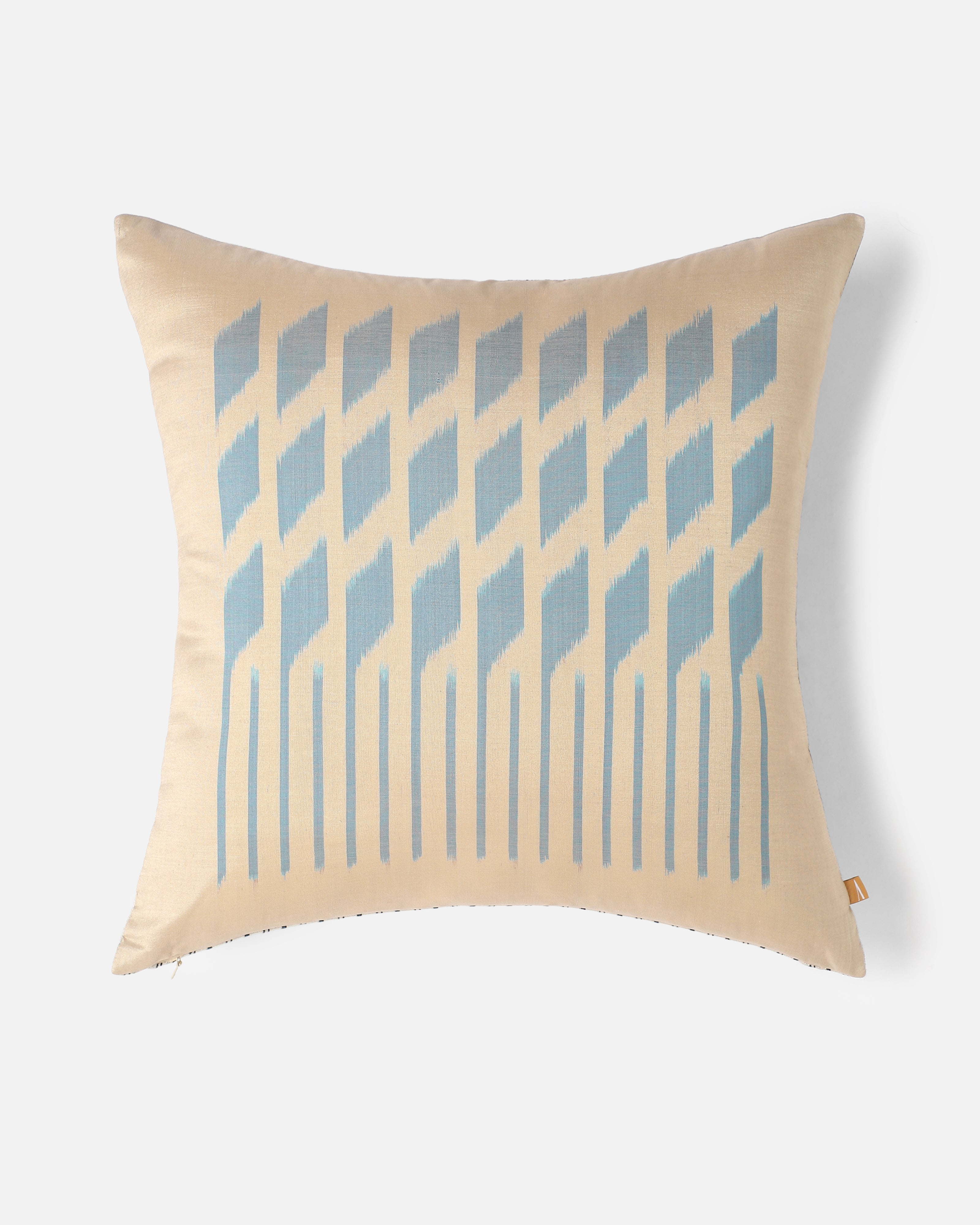 Garesh Pochampally Weft Ikat Cotton Silk Cushion Cover