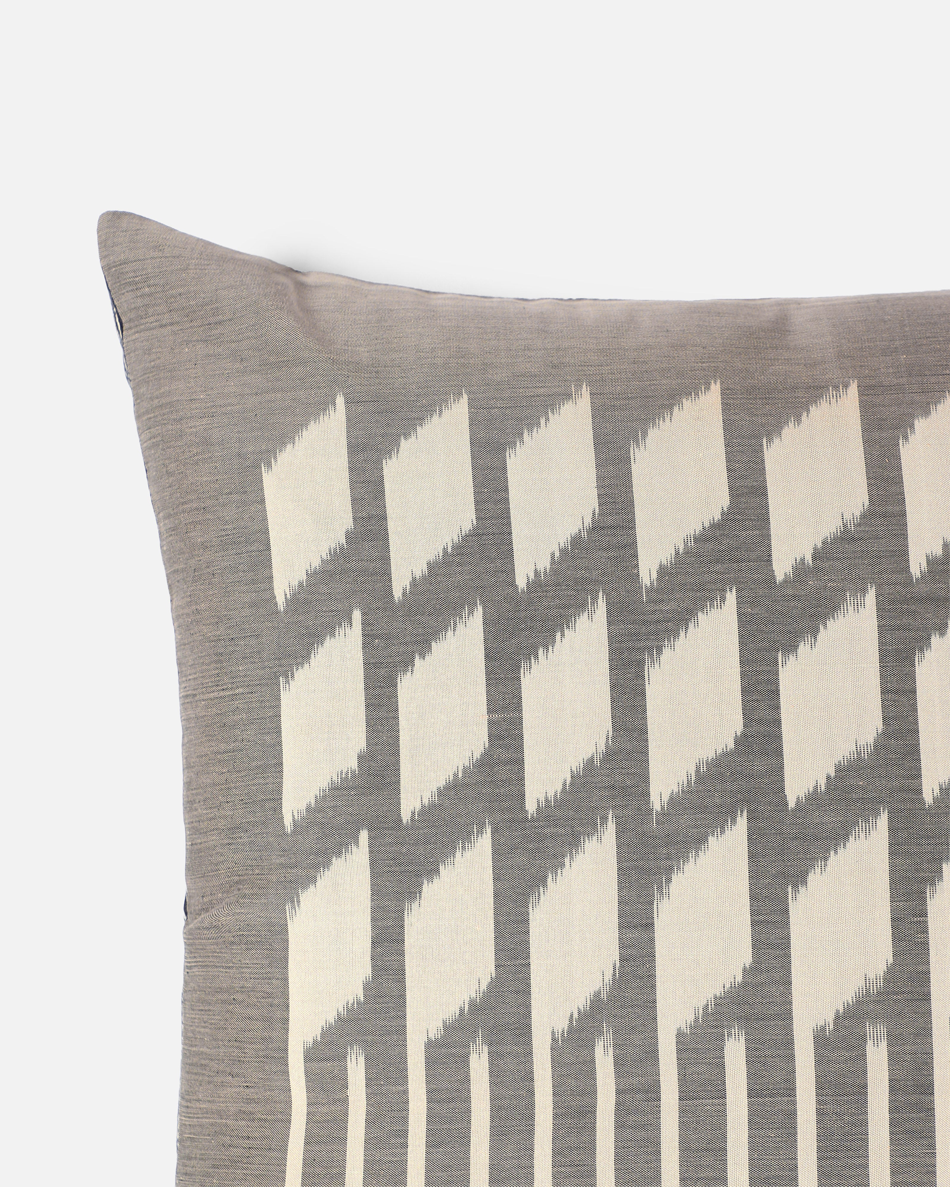 Garesh Pochampally Weft Ikat Cotton Silk Cushion Cover