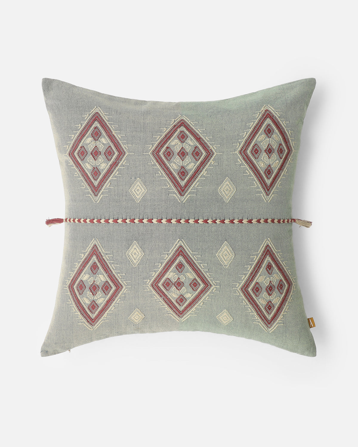Sandra Bhujodi Extra Weft Cotton Cushion Cover