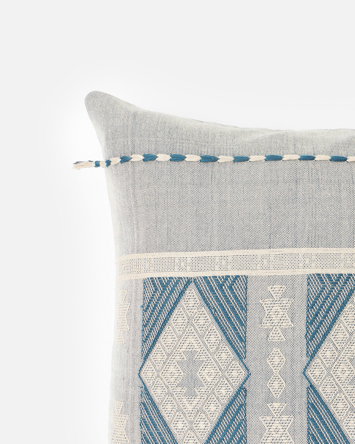 Silvestero Bhujodi Extra Weft Cotton Cushion Cover