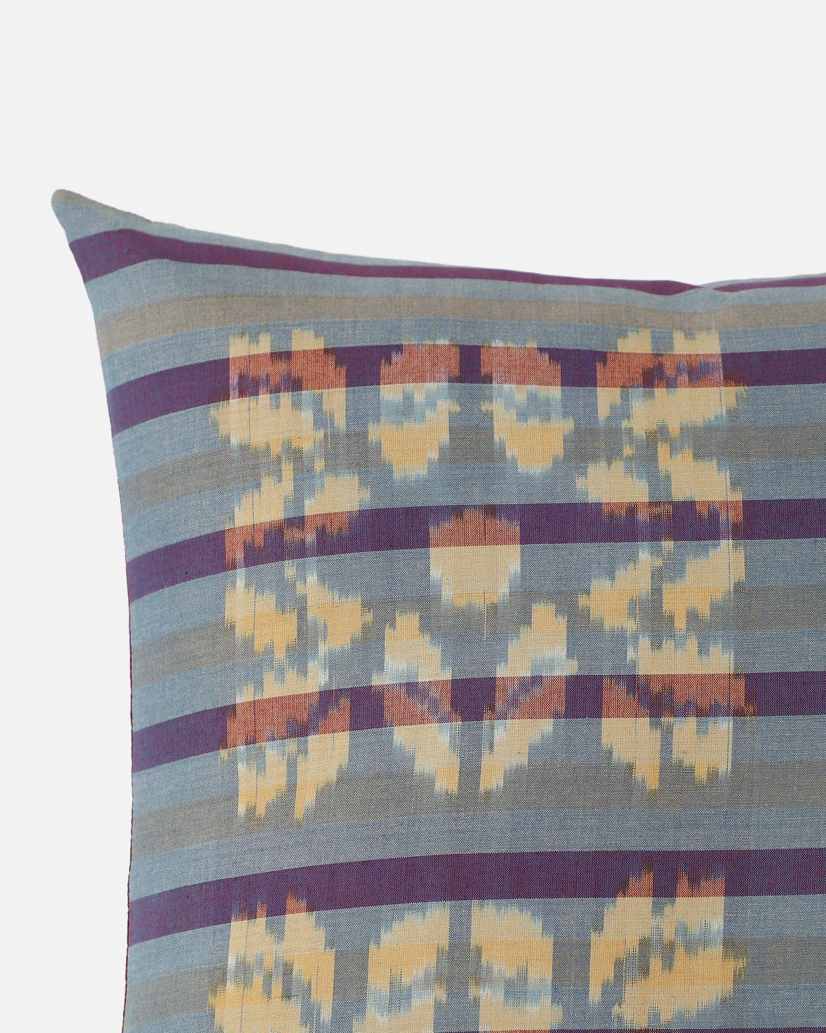Carmen Pochampally Weft Ikat Cotton Cushion Cover