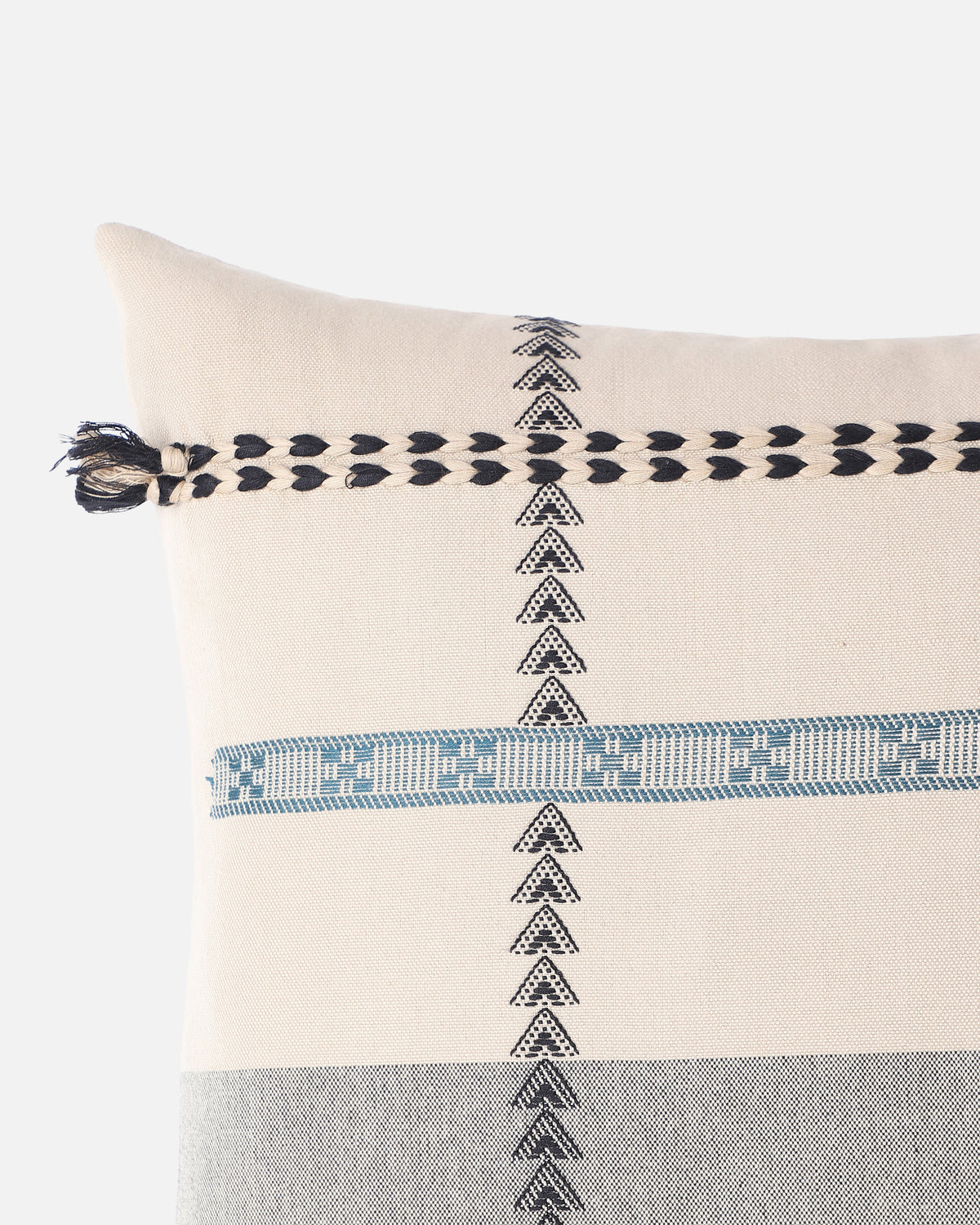 Mehul Bhujodi Extra Weft Cotton Cushion Cover