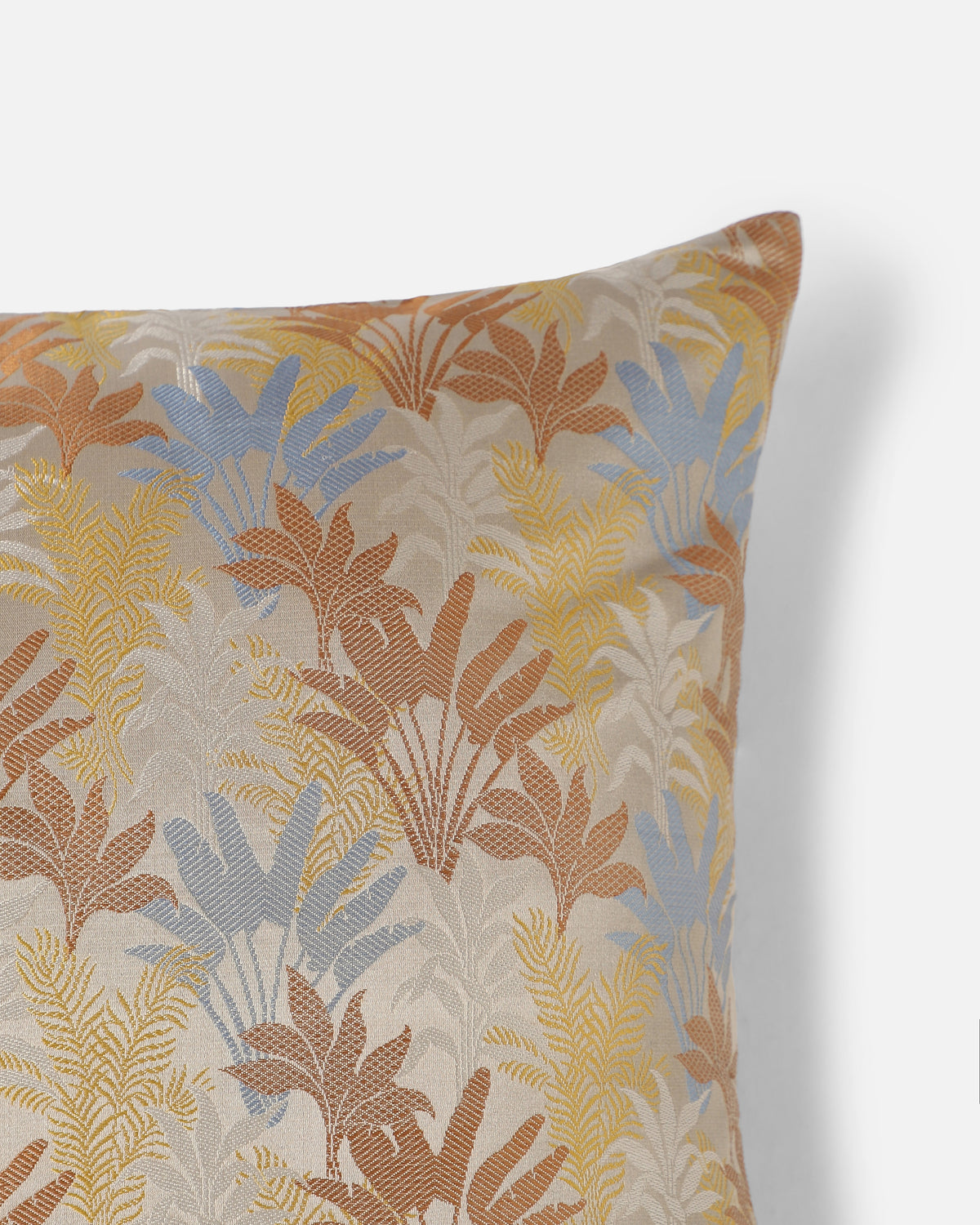 Harita Banarasi Tanchoi Silk Cushion Cover