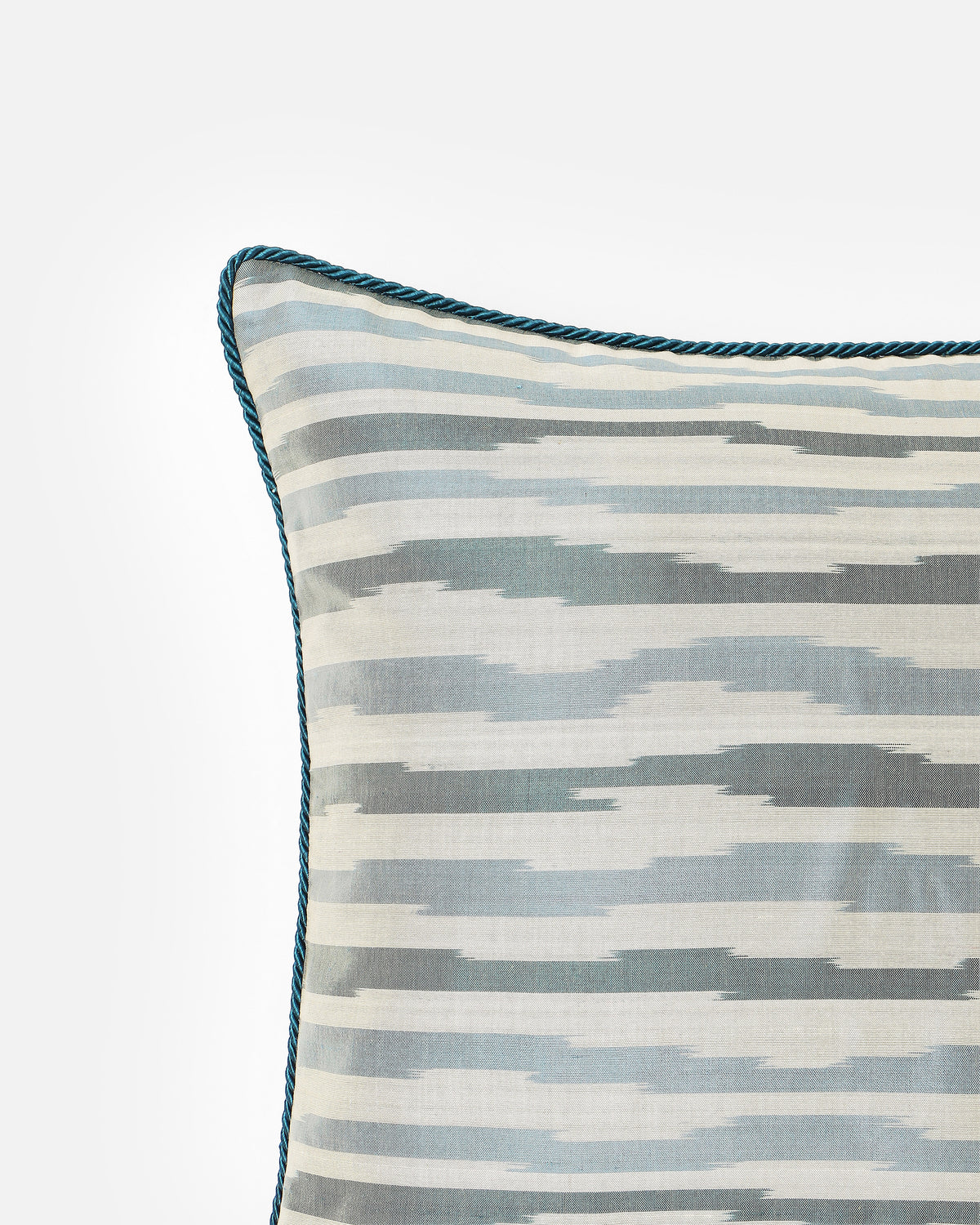 Bosque Pochampally Weft Ikat Cotton Silk Cushion Cover