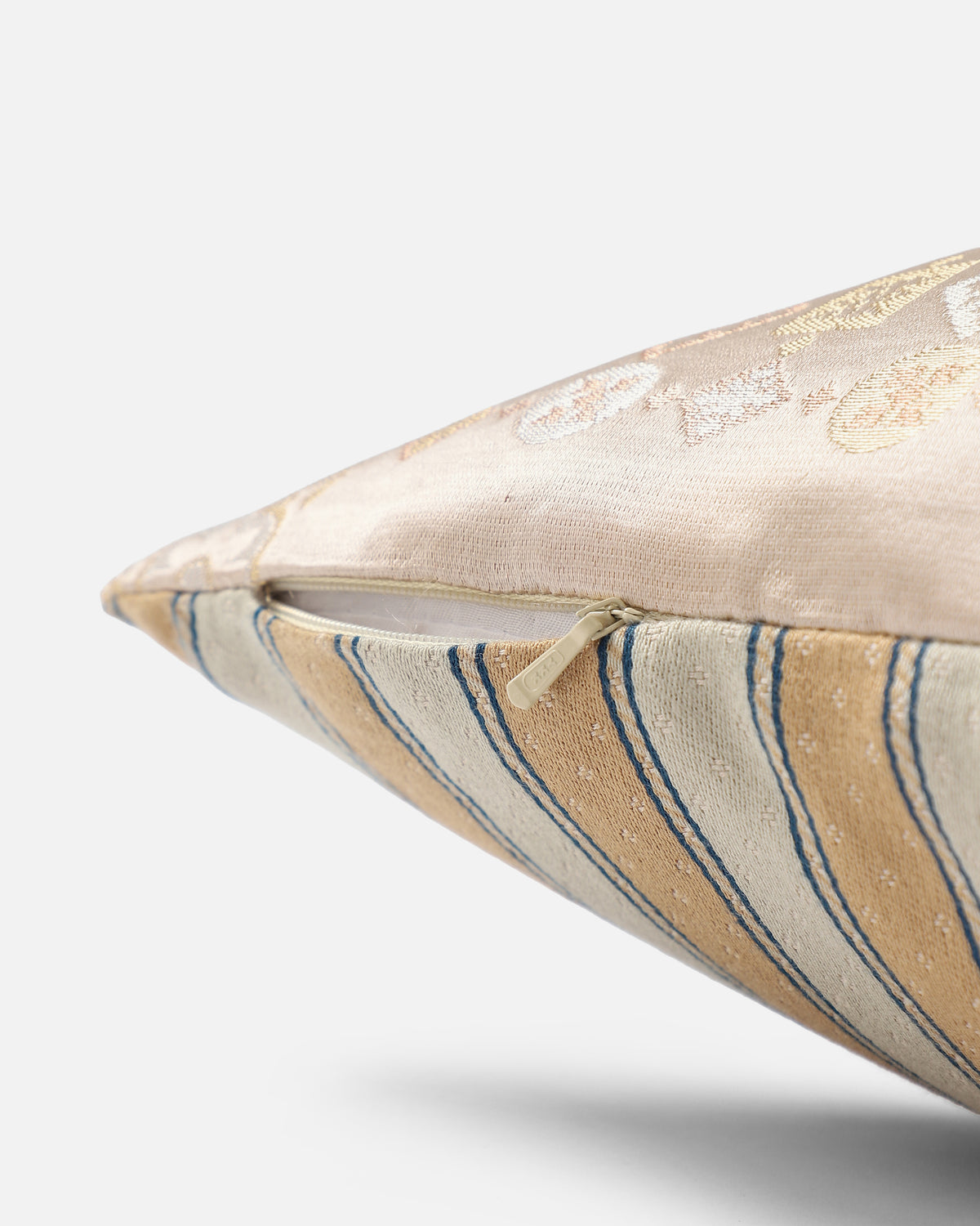 Havi Banarasi Gyasar Silk Viscose Cushion Cover