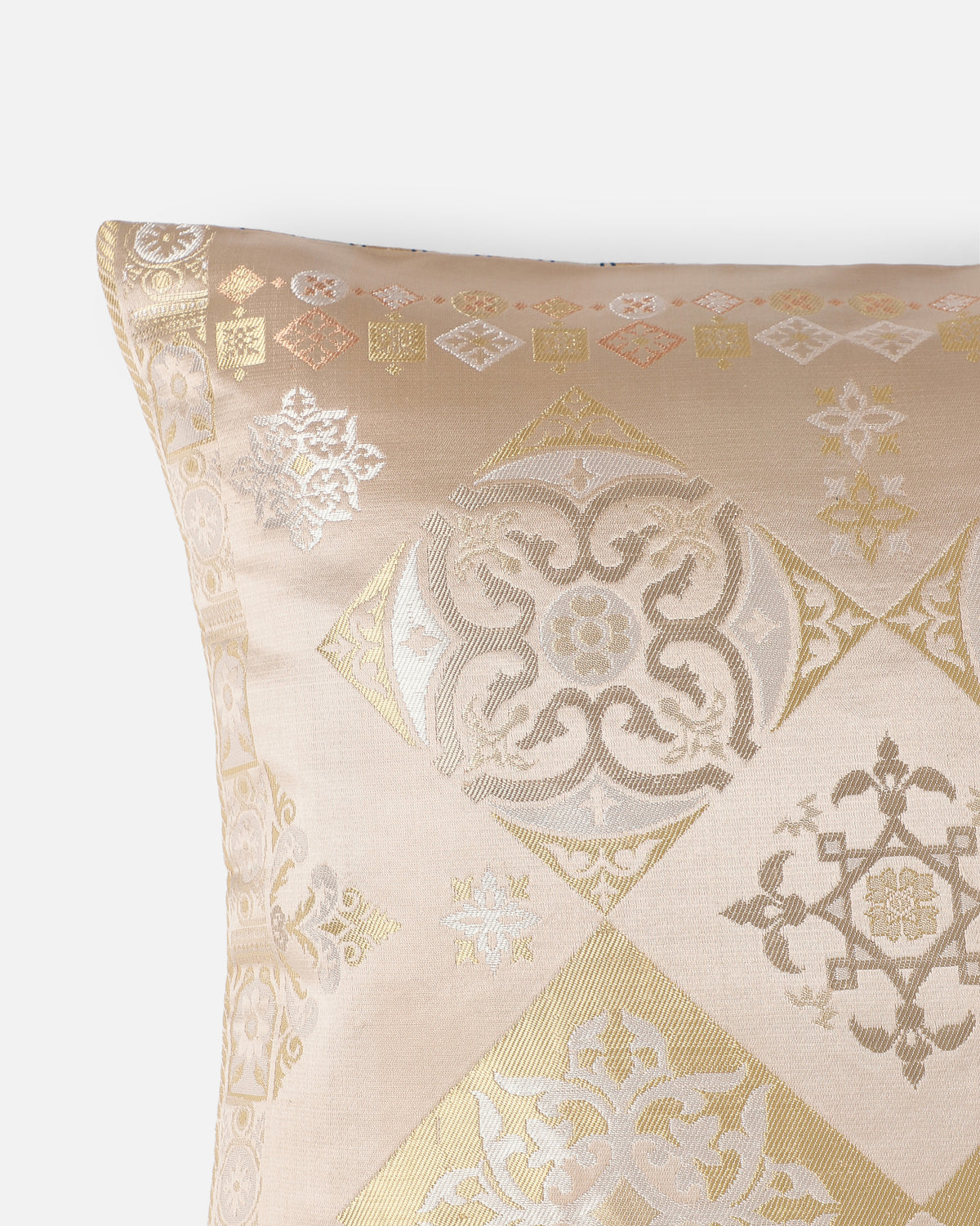 Havi Banarasi Gyasar Silk Viscose Cushion Cover