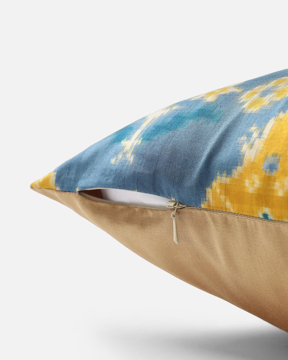 Uma Pochampally Double Ikat Silk Cushion Cover