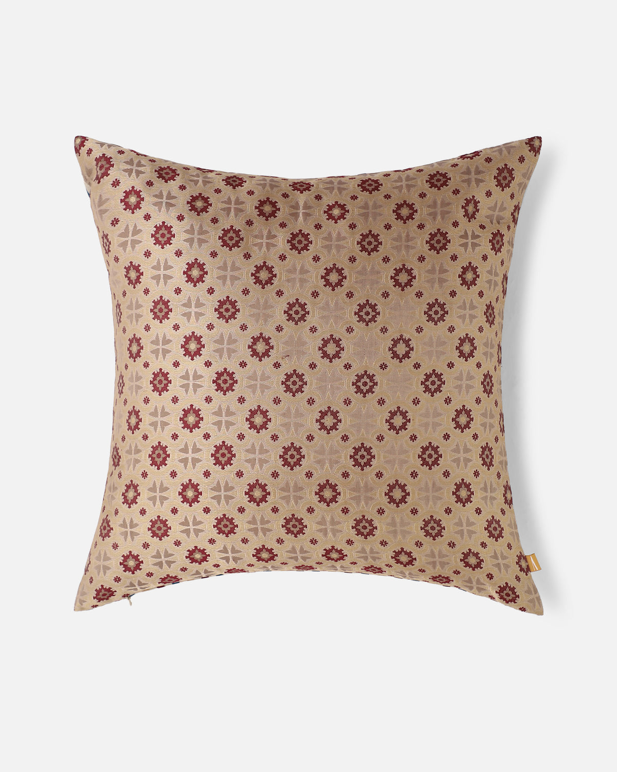 Agustin Banarasi Tanchoi Silk Cushion Cover