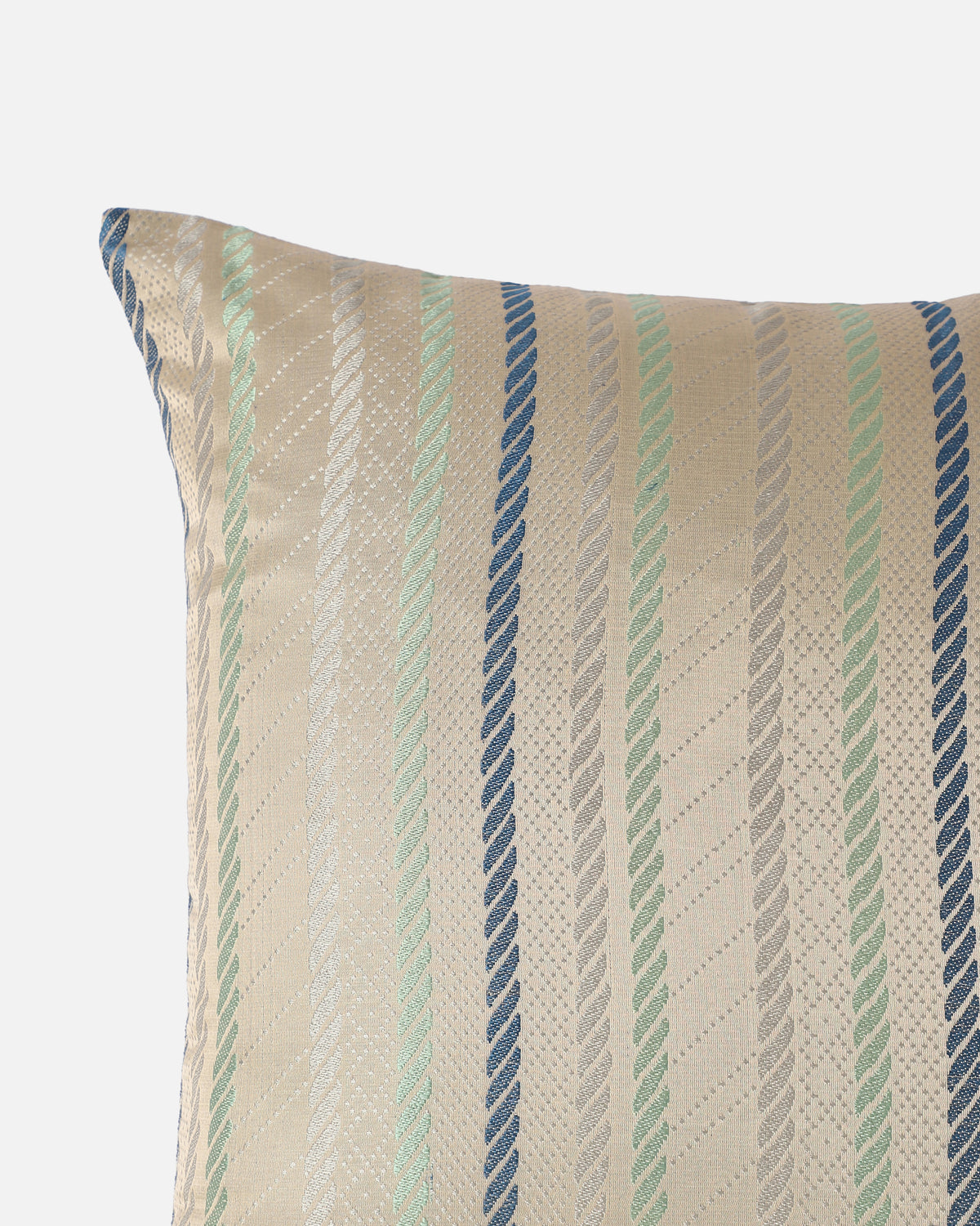 Aurora Banarasi Tanchoi Silk Cushion Cover