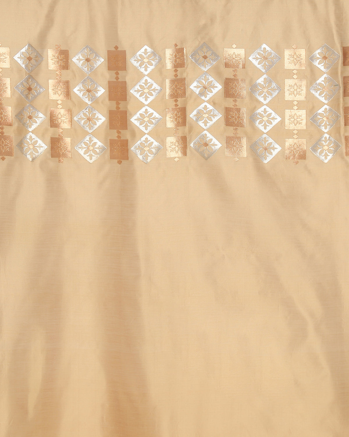 Ines Banarasi Cutwork Silk Cotton Curtain