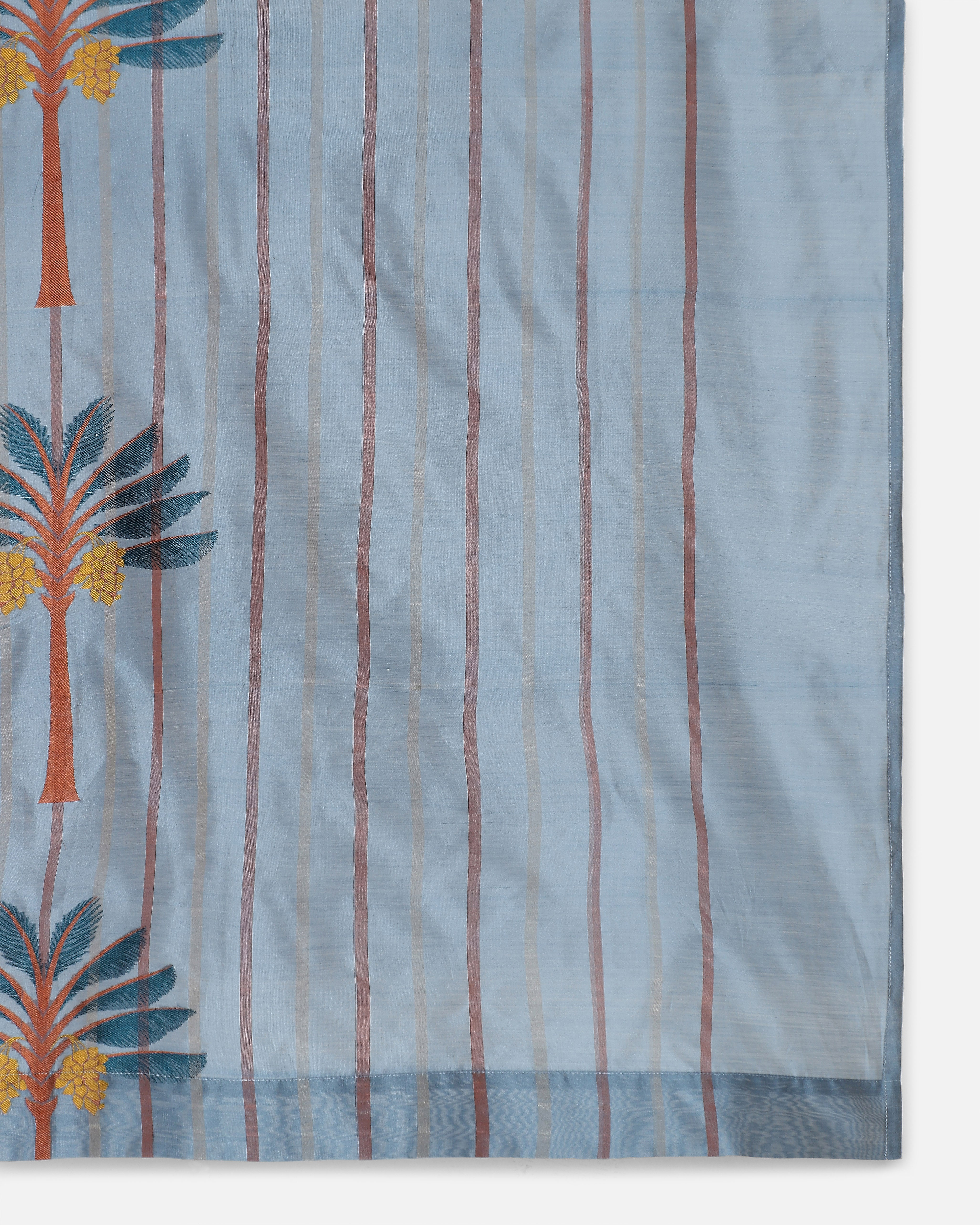 Palm Banarasi Powdi Silk Cotton Curtain