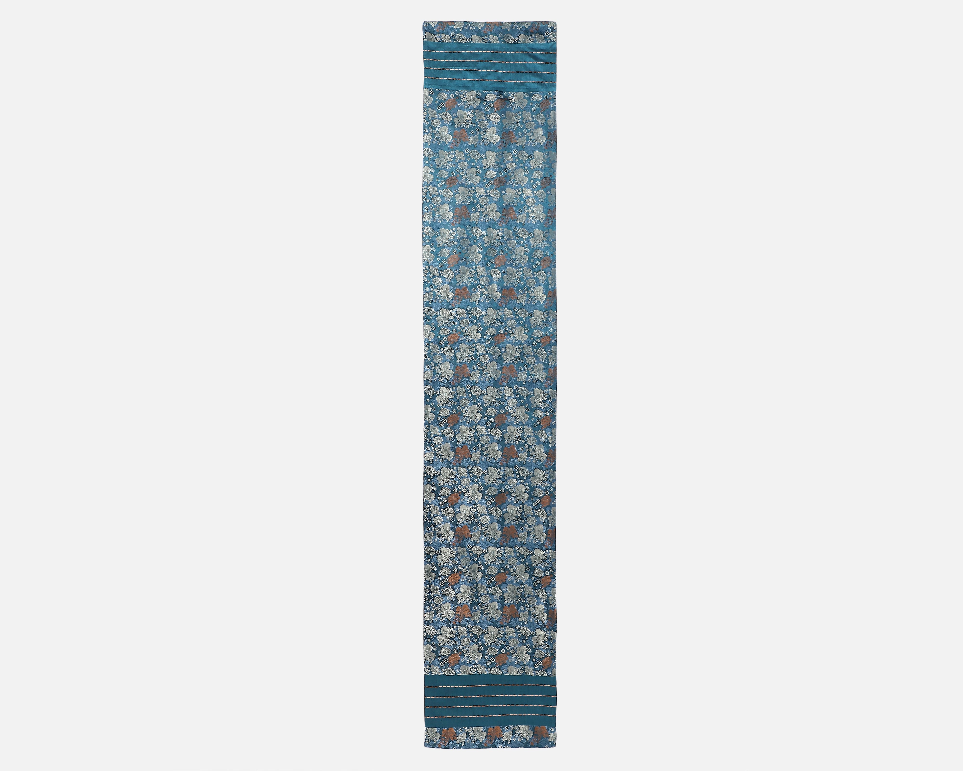 Geon Banarasi Tanchoi Silk Table Runner
