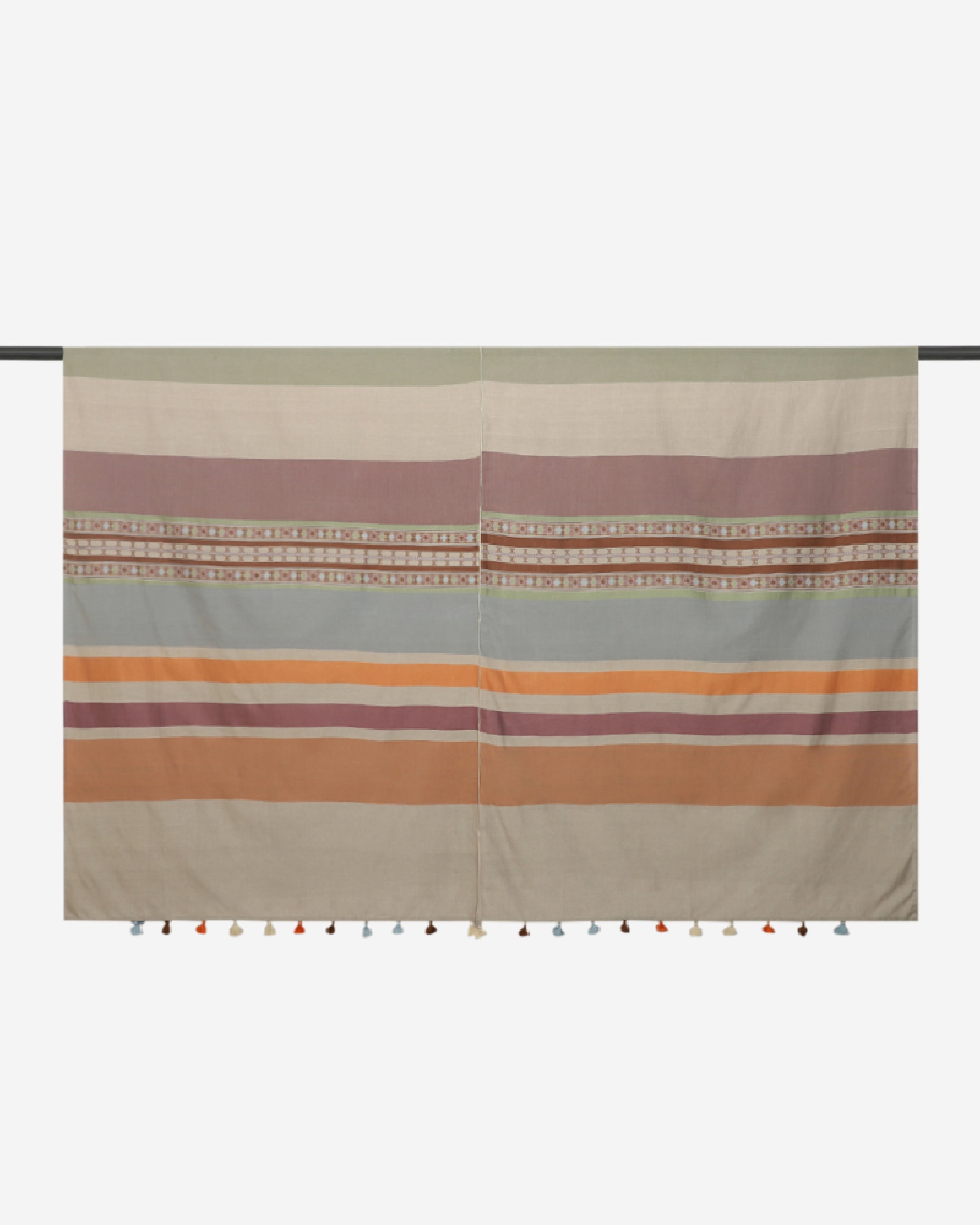 Catalina Bhujodi Extra Weft Cotton Double Bed Cover