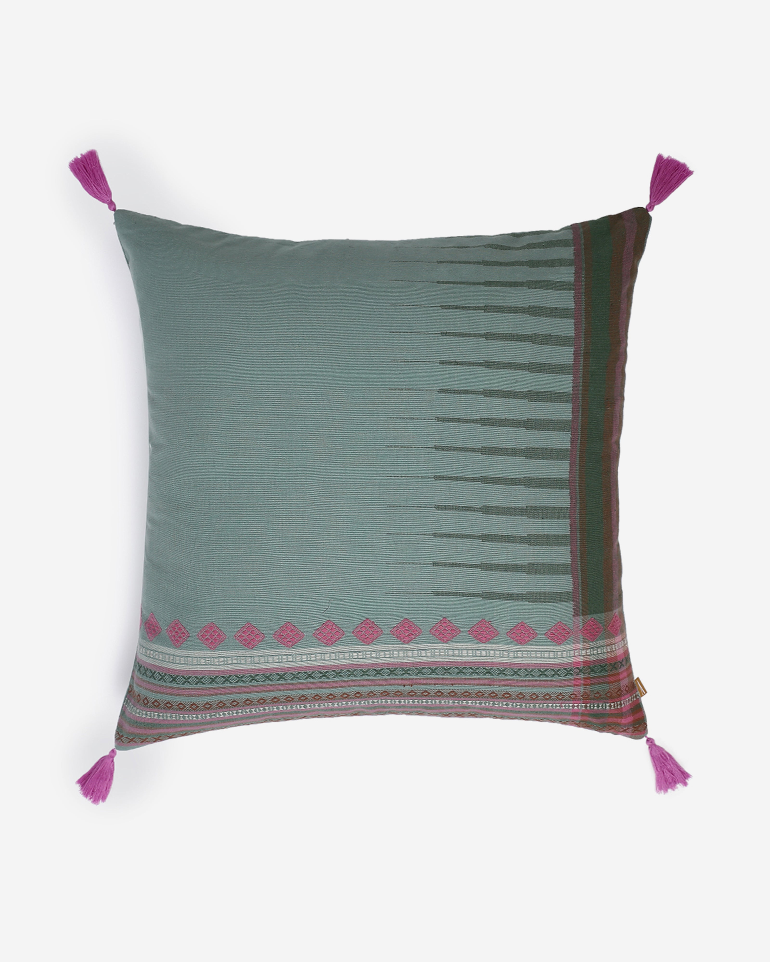 Aztec Bhujodi Extra Weft Cotton Cushion Cover