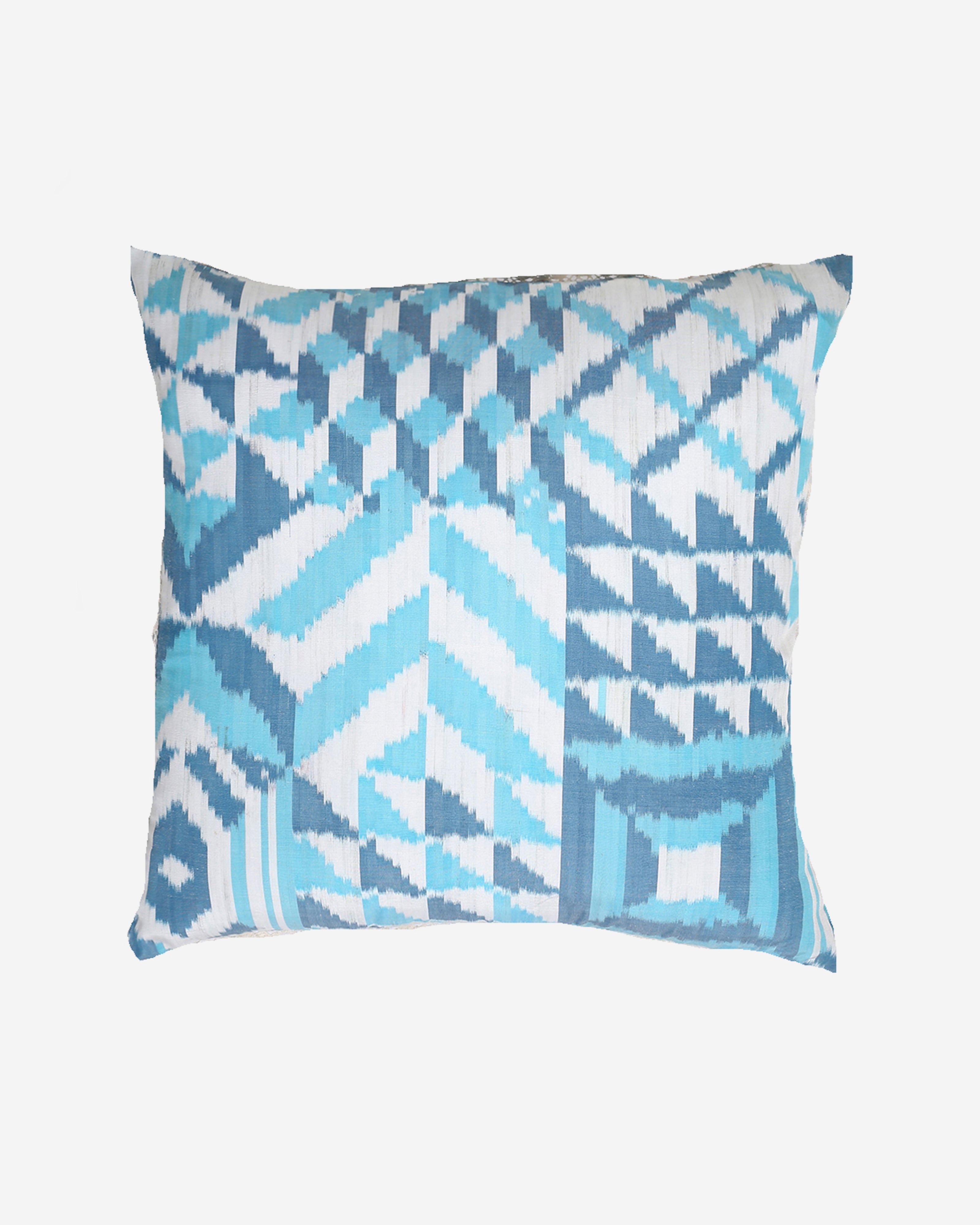 Aeluin Pochampally Warp Ikat Silk Cotton Cushion Cover