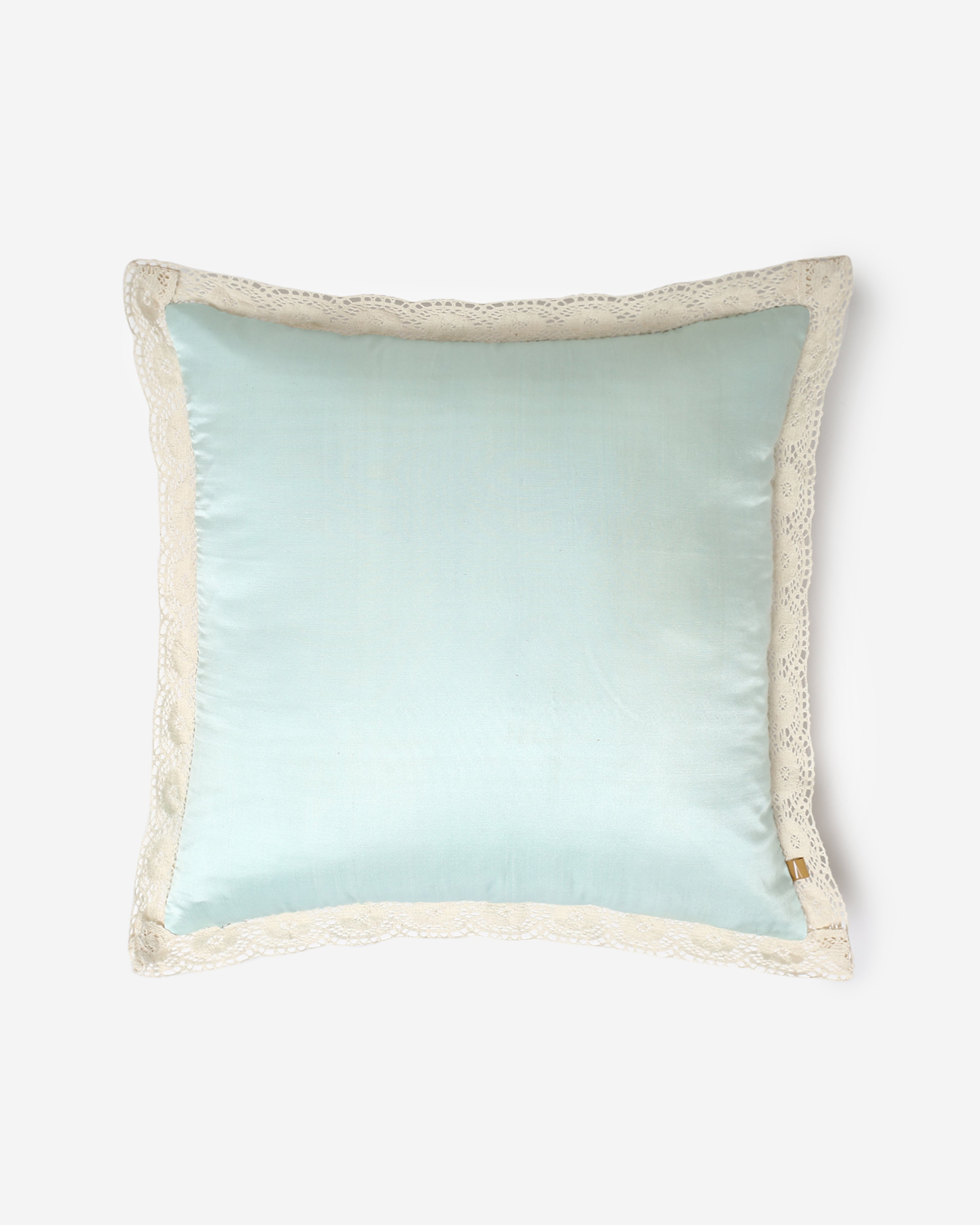 Mora Banarasi Satin Brocade Silk Cotton Cushion Cover