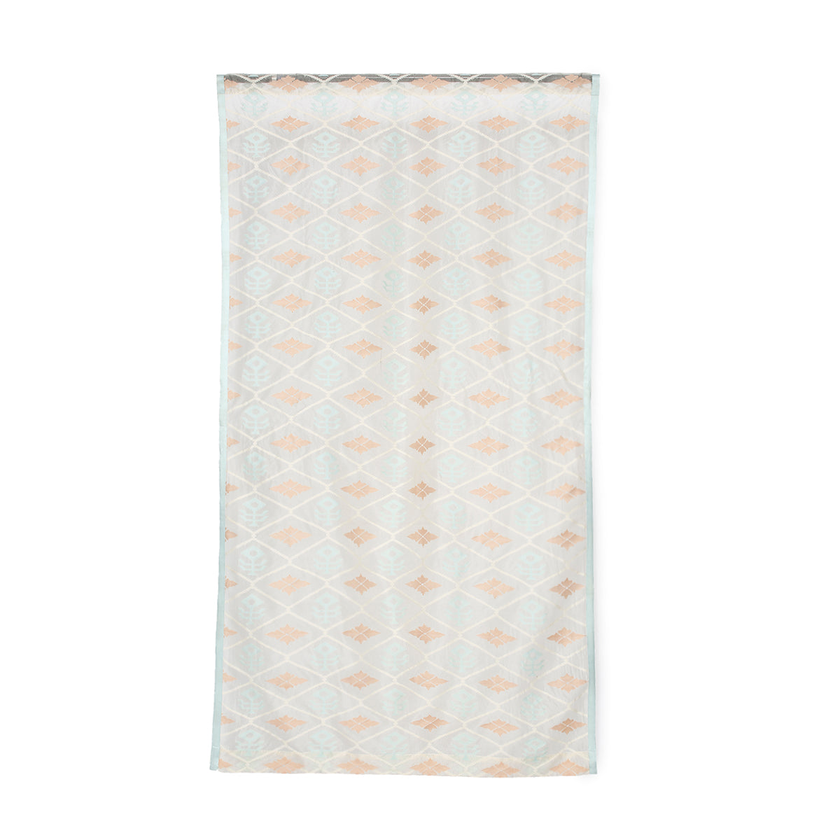 Larkspur Banarasi Powdi Silk Curtain