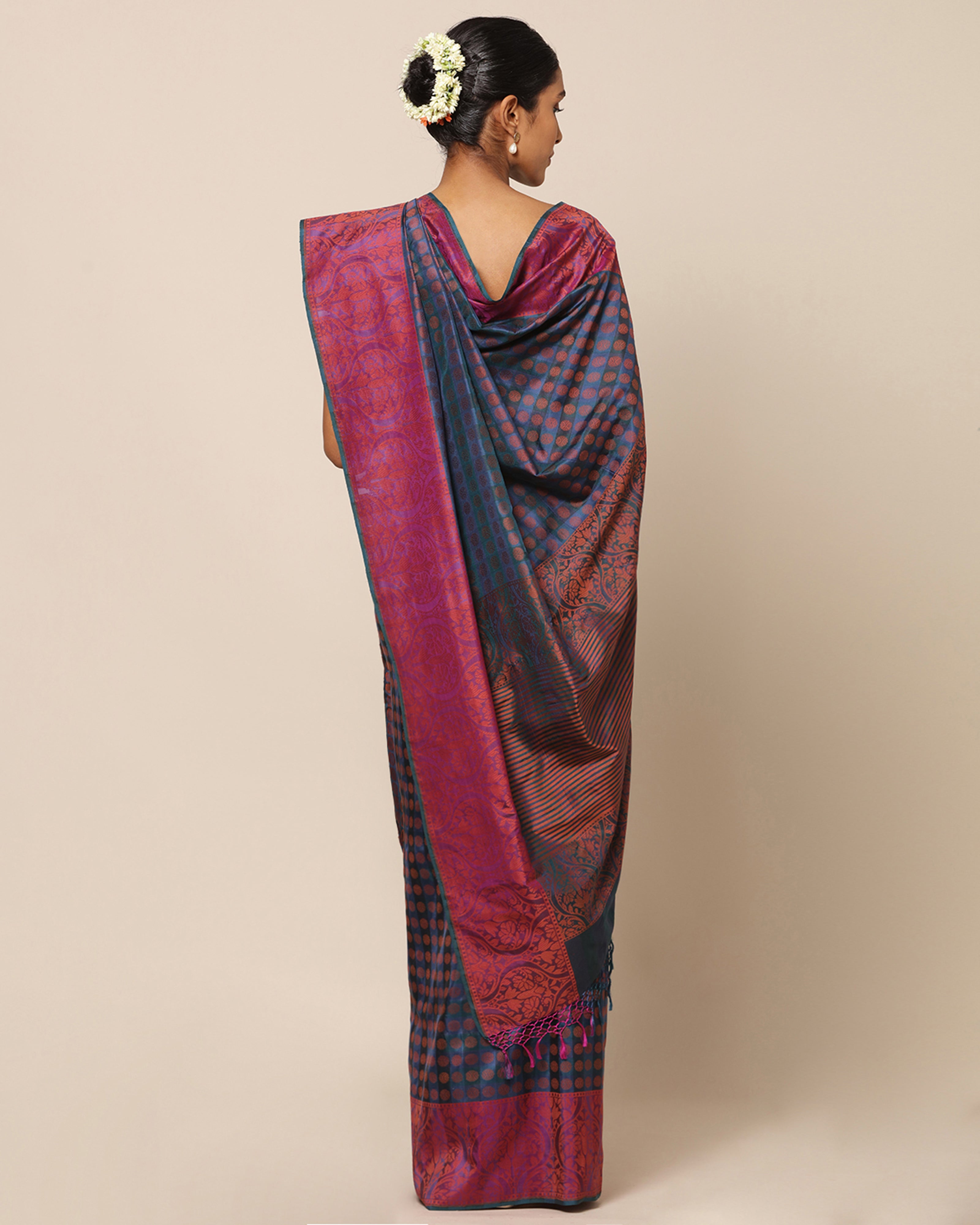 Nargis Banarasi Fekwa Silk Saree