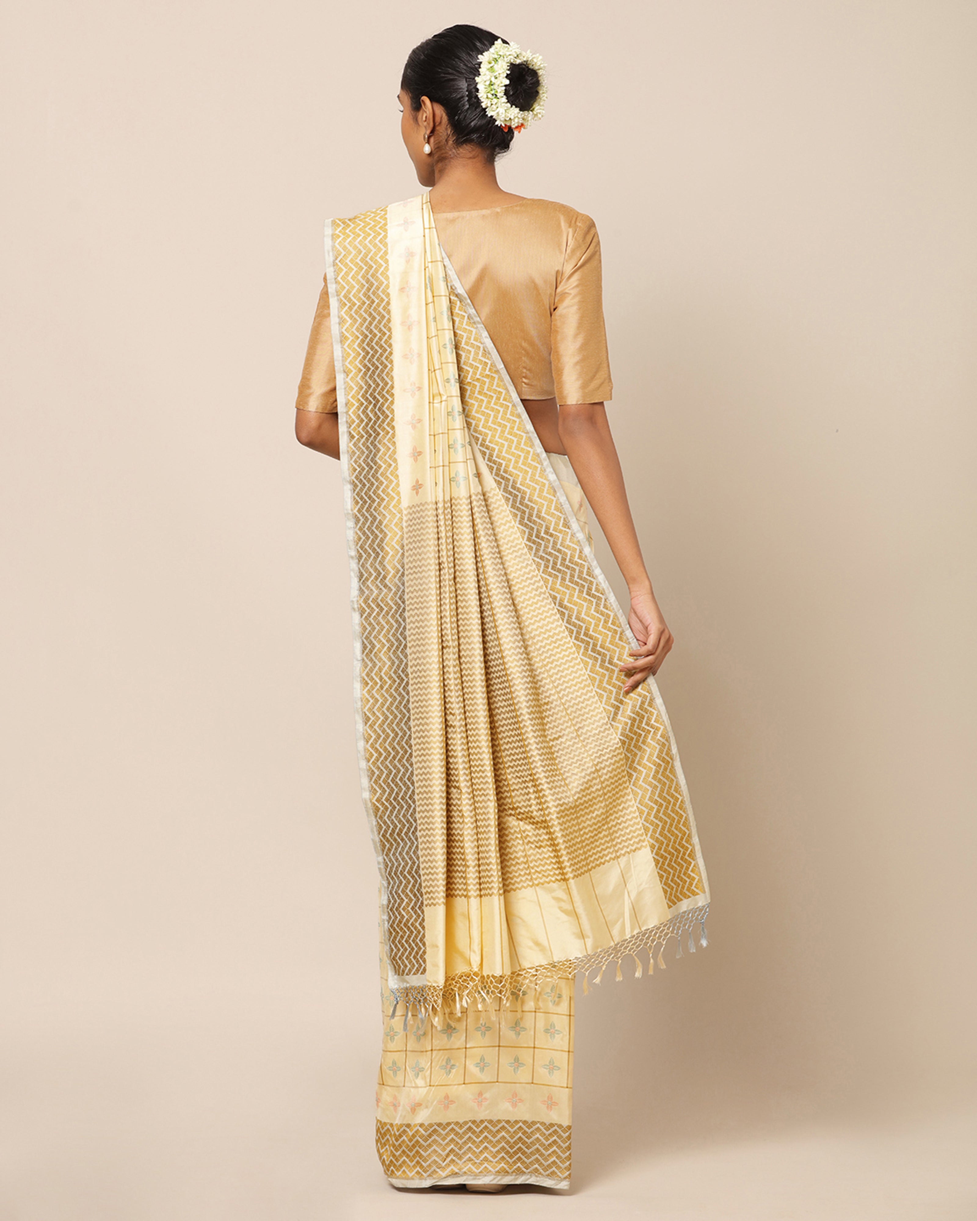 Chathur Banarasi Kadwa Silk Saree