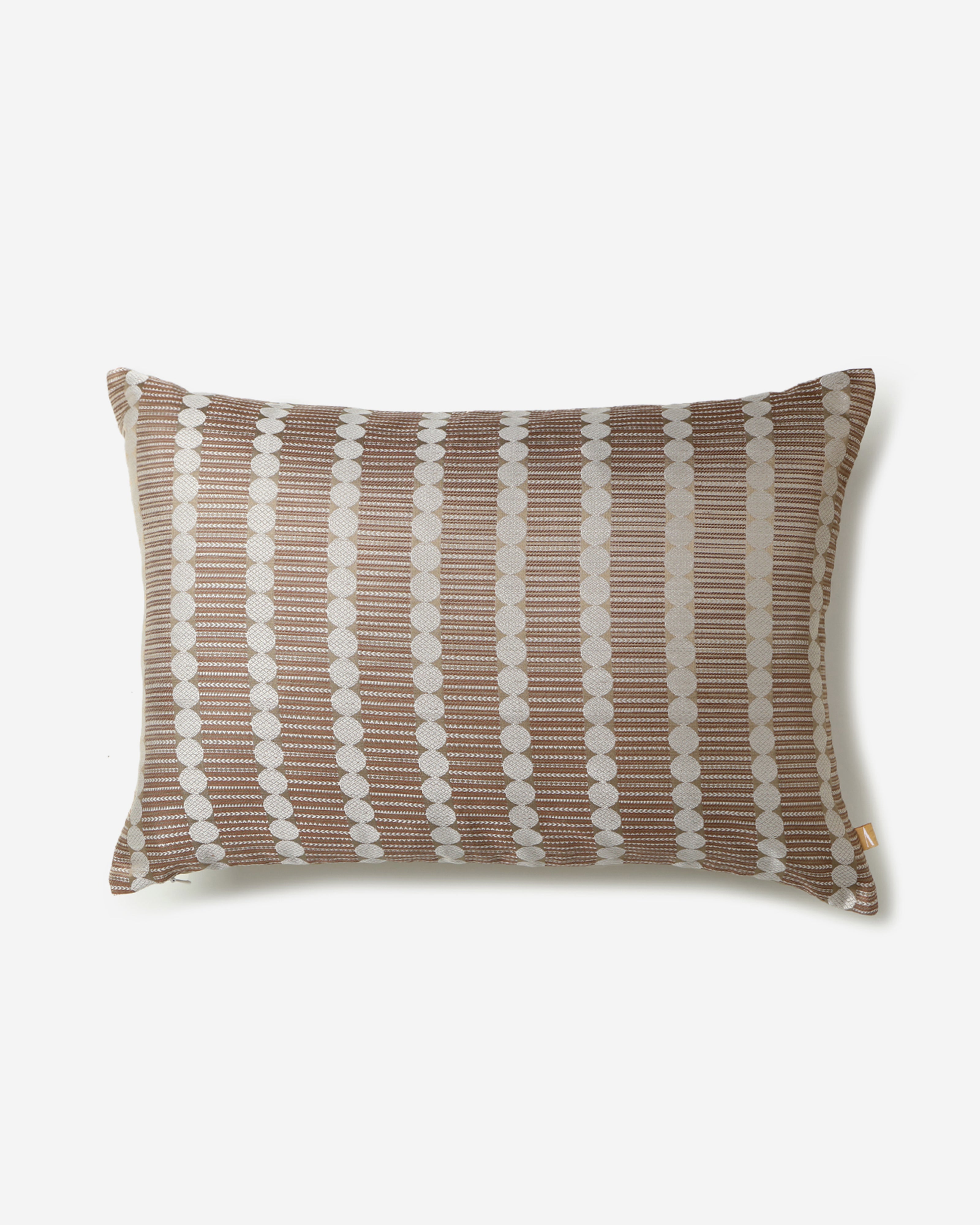 Gol Banarasi Tanchoi Silk Cushion Cover