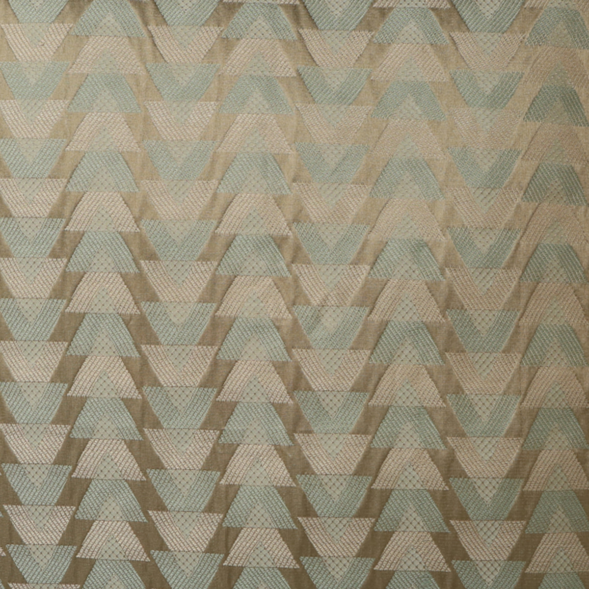 Triangle Banarasi Satin Brocade Silk Cotton Cushion Cover